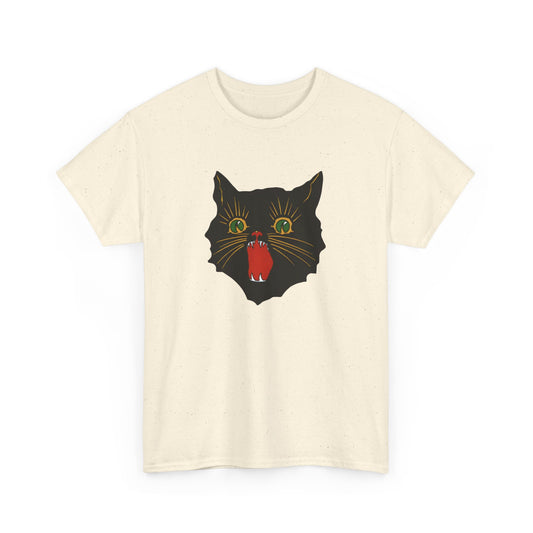 vintage halloween cat reproduction tshirt