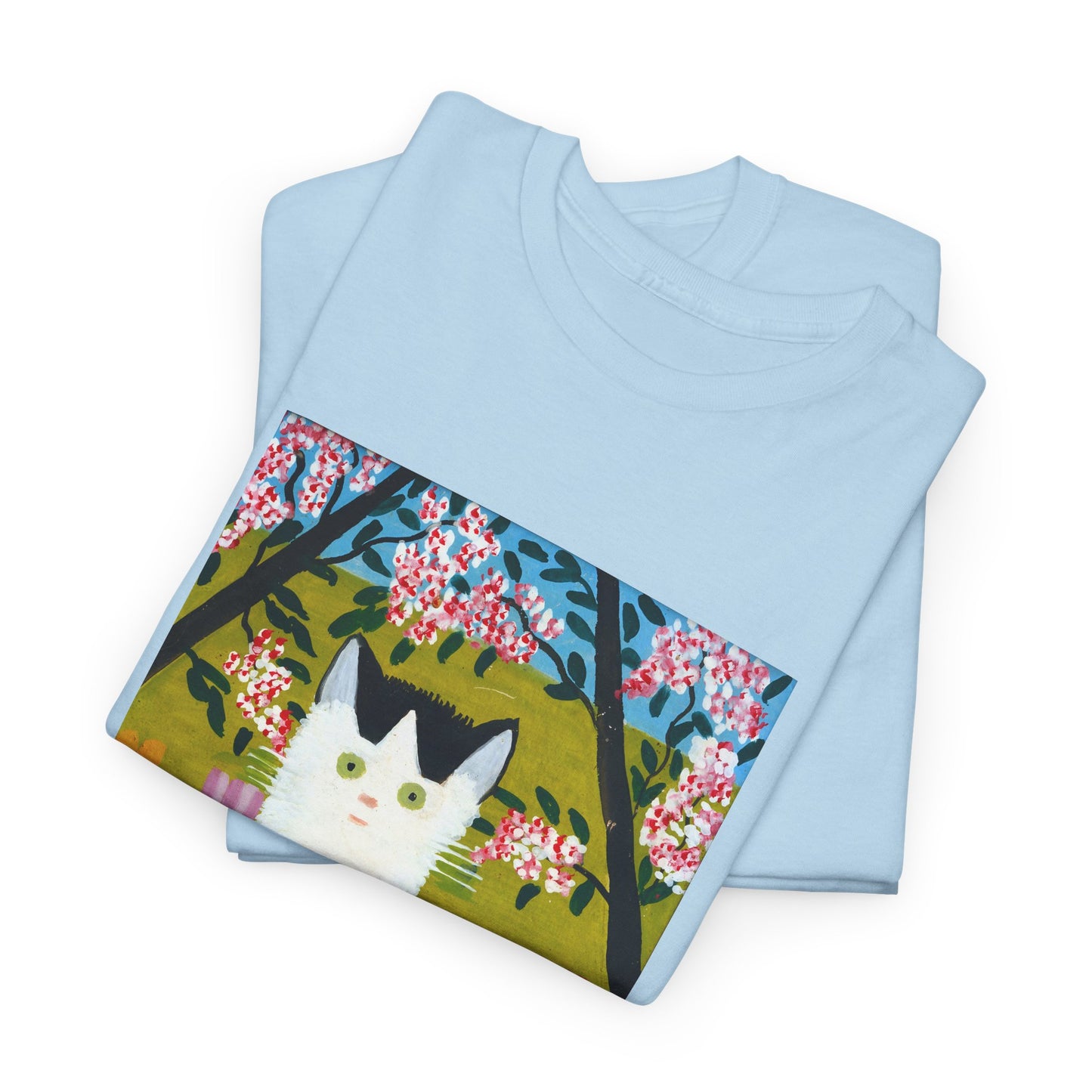 maud lewis nova scotia canadian folk artist white and black cat 2 tshirt