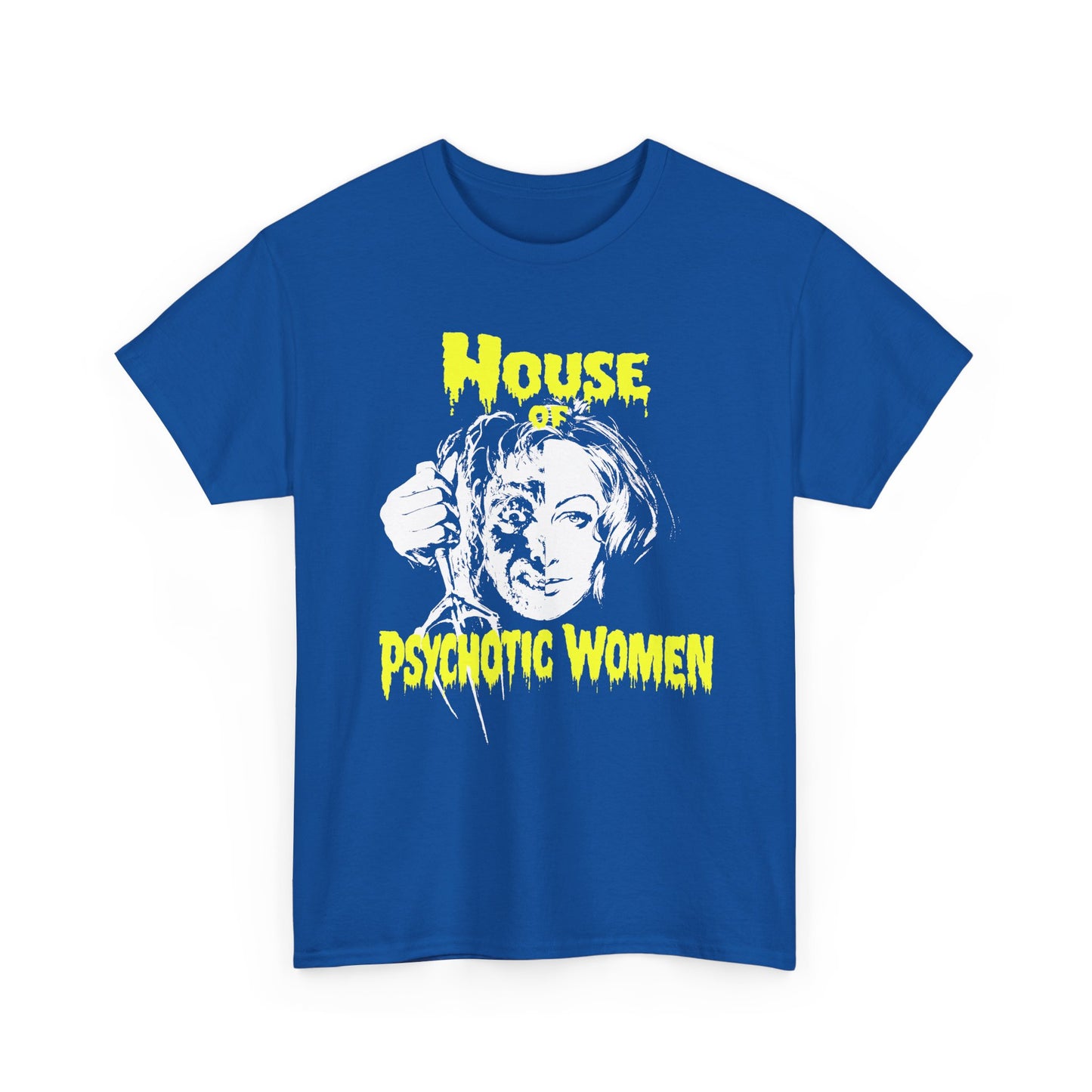 1973 house of psychotic women movie poster custom edit tshirt