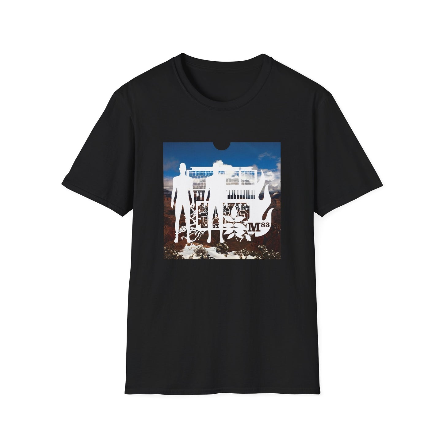 m83 2001 self titled album tshirt