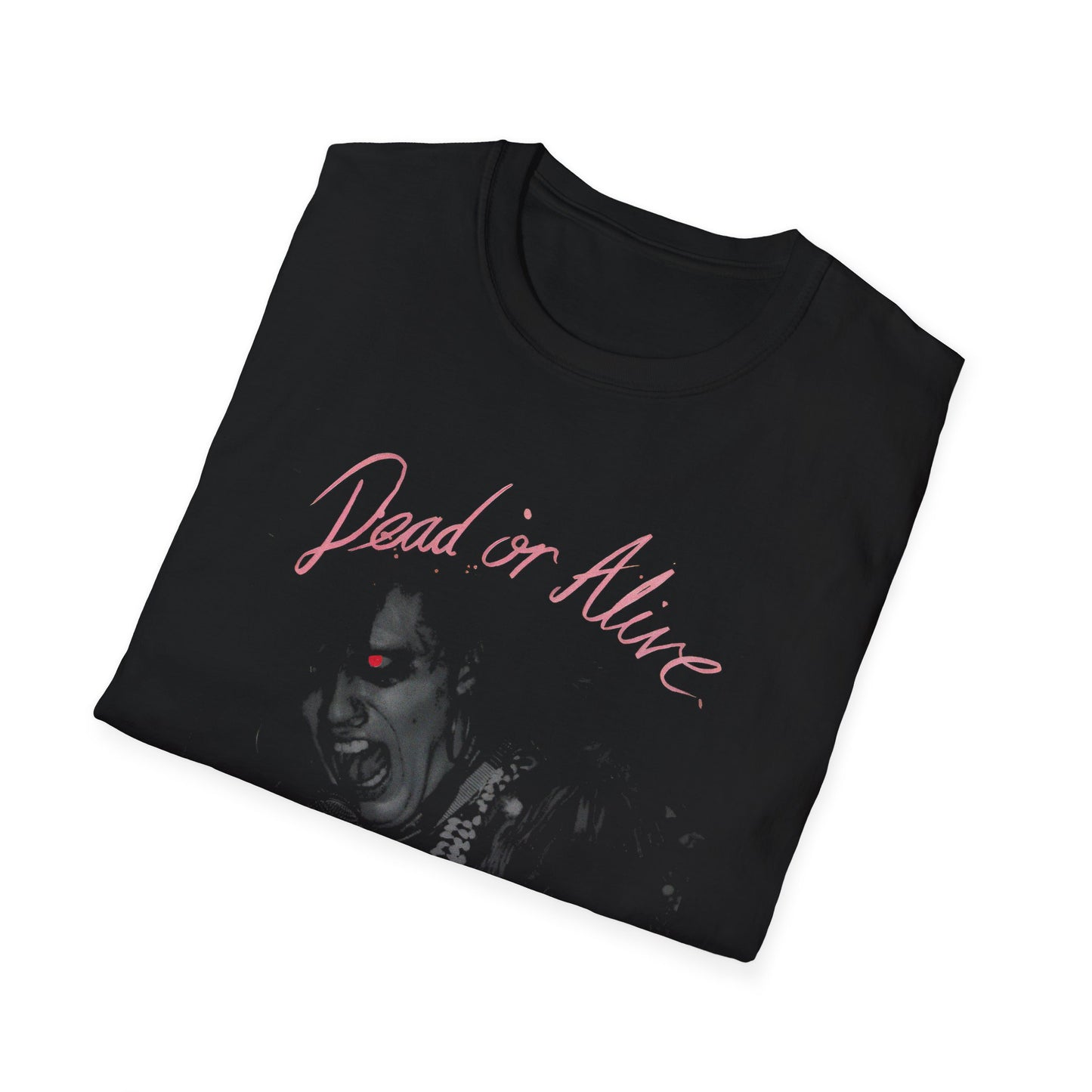 1980 dead or alive record cover pete burns i'm falling tshirt