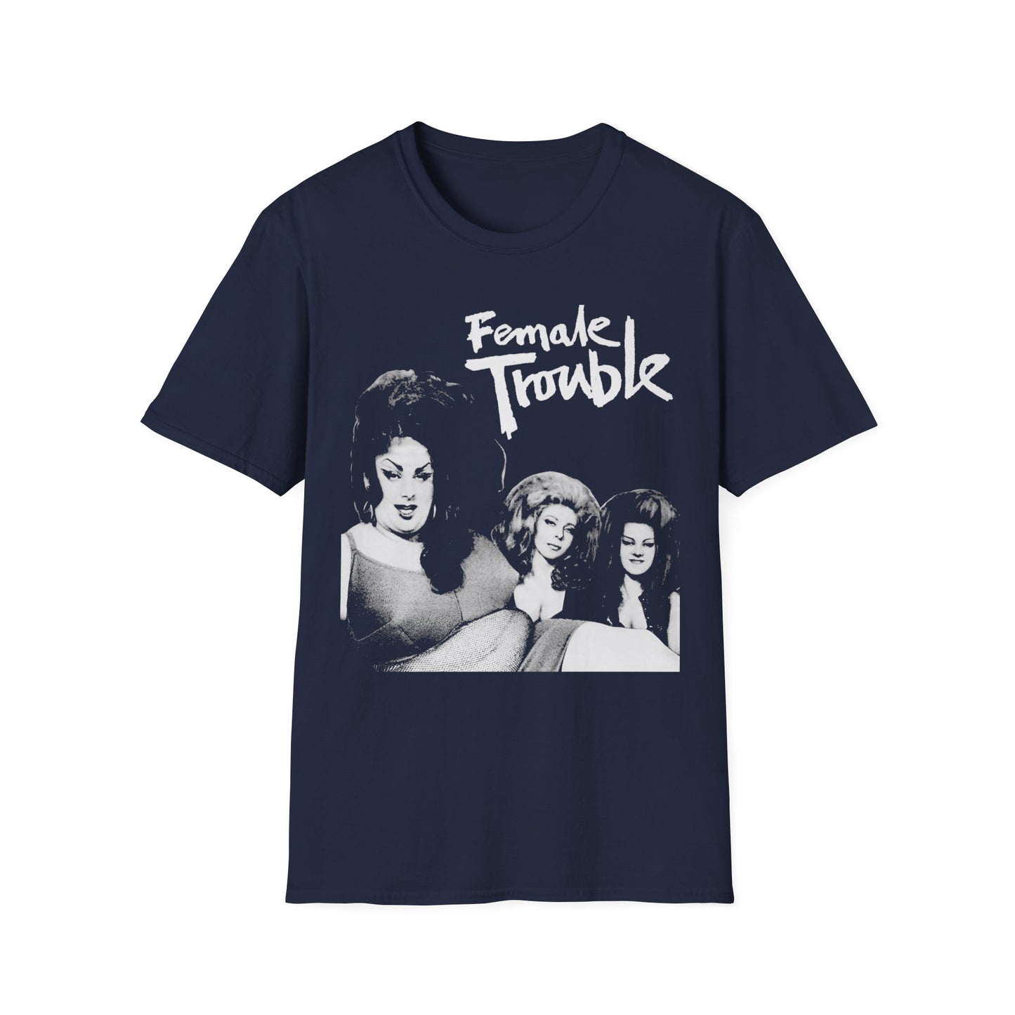 1974 comedy crime movie by john waters female trouble movie poster tshirt