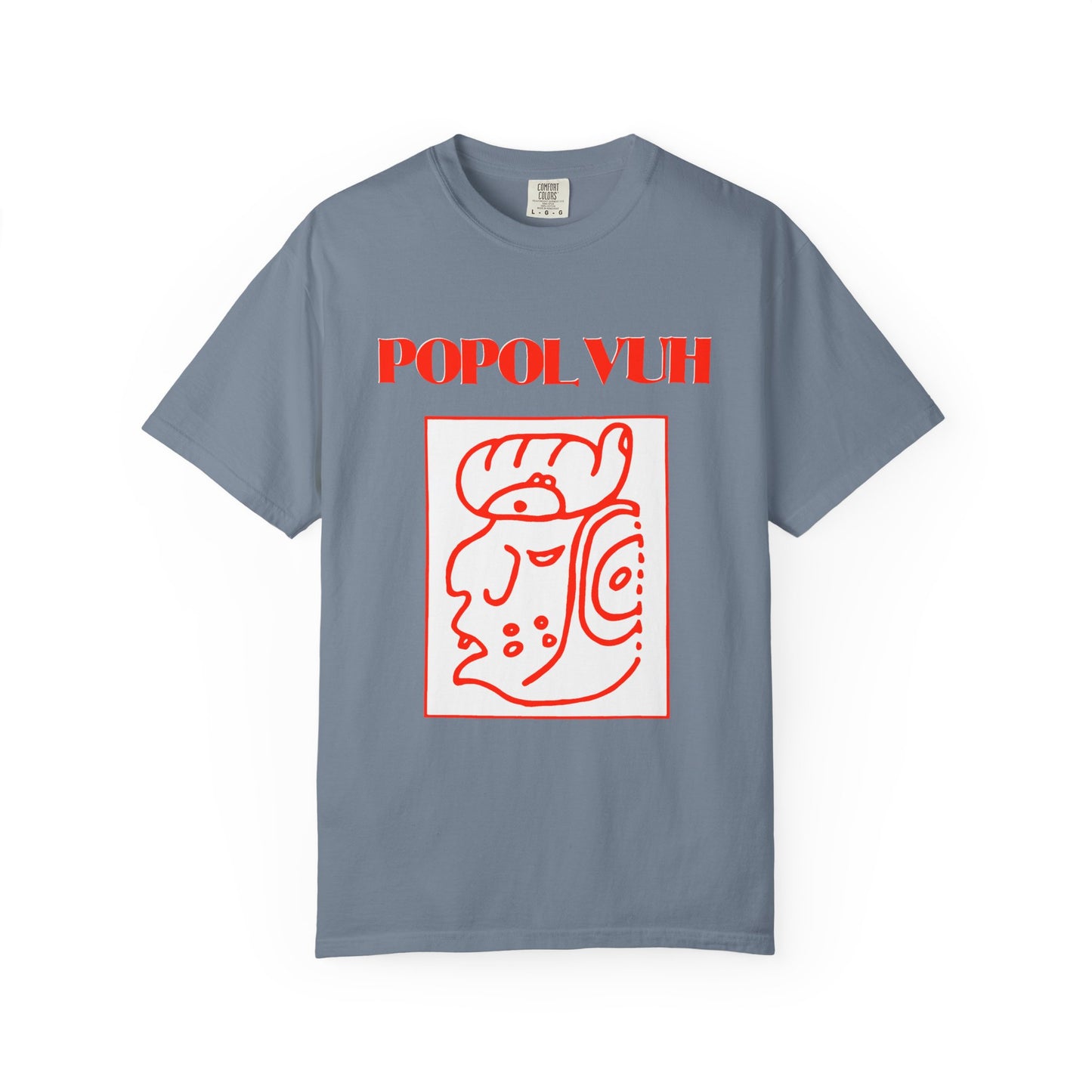 popol vuh german legendary krautrock band graphic tshirt on comfort colors