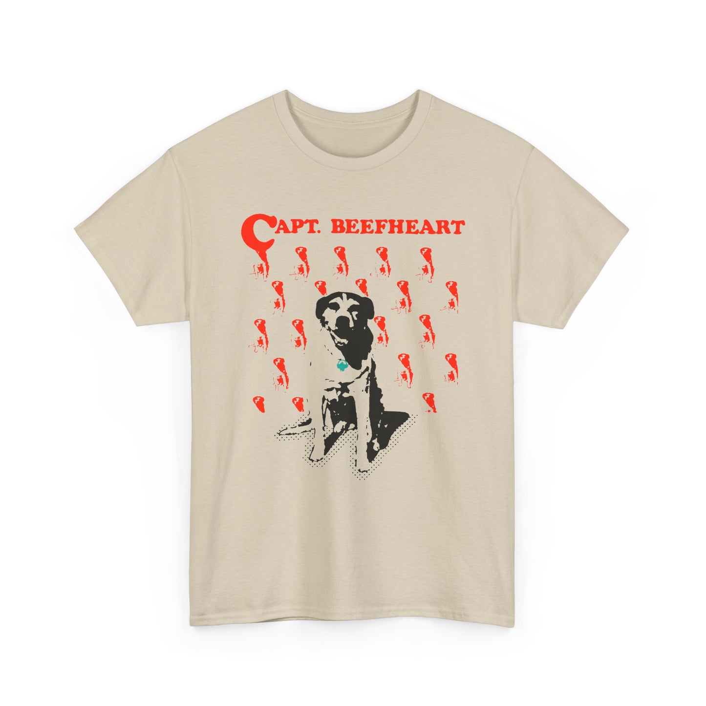 captain beefheart vintage show poster custom fan art edit tshirt