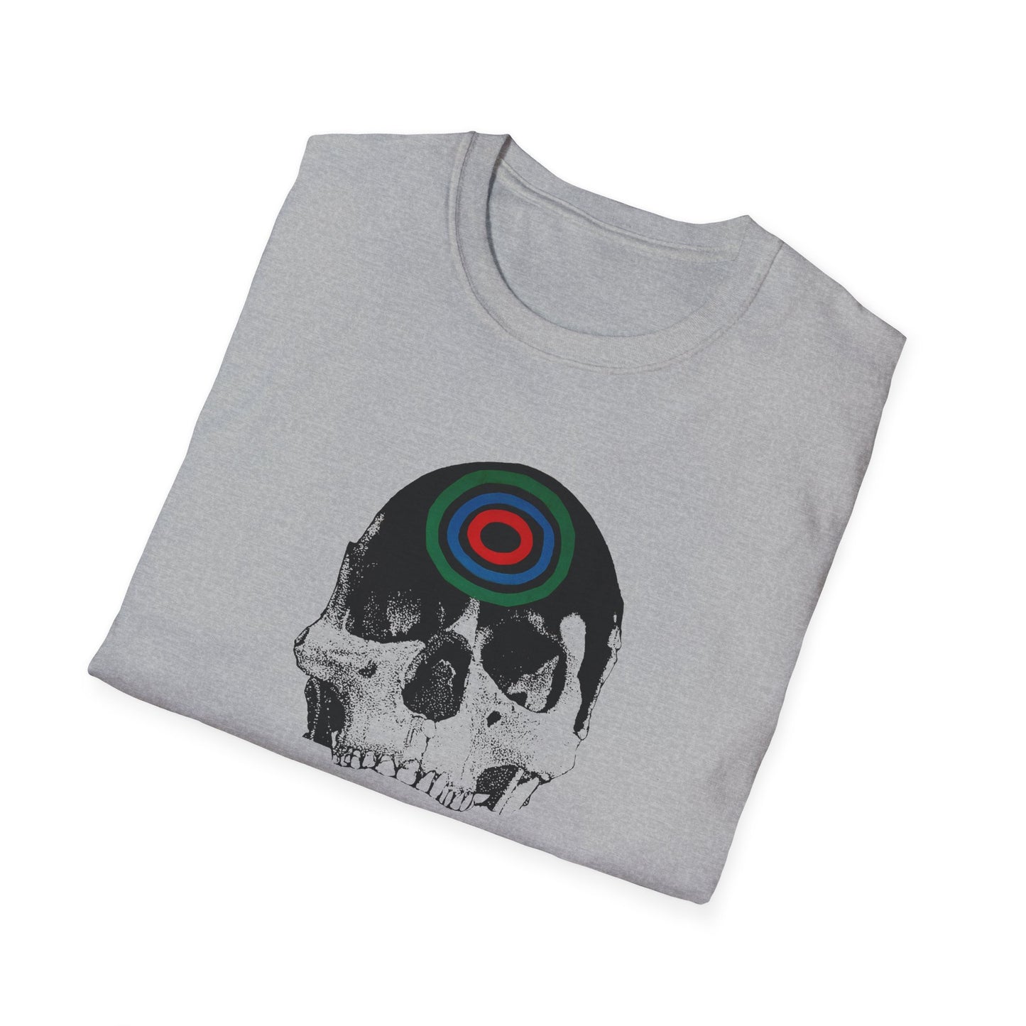 polish movie poster for alfred hitchcock's vertigo with memento mori tshirt