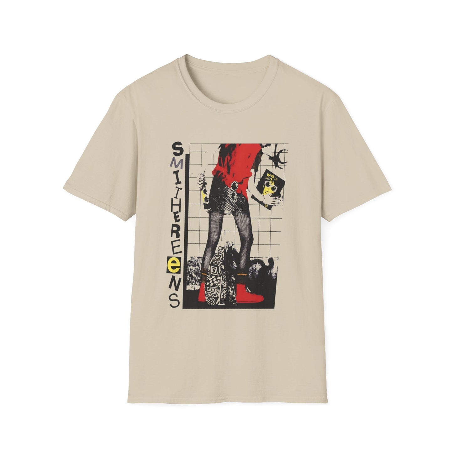 1982 smithereens punk rock movie poster tshirt