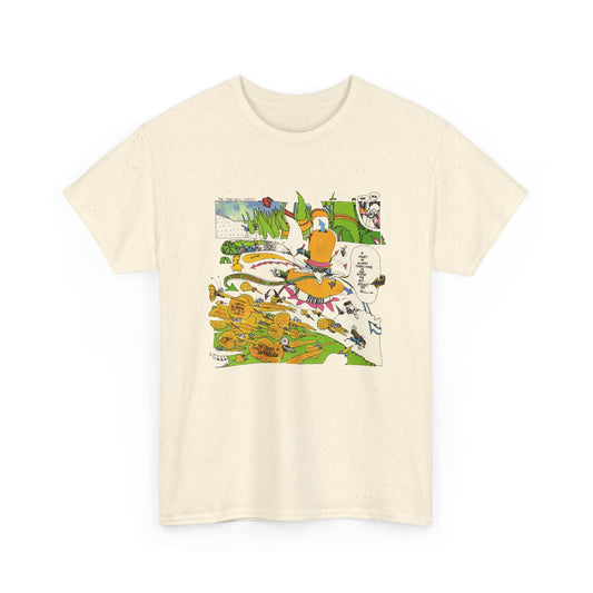 the point! 1970 harry nilsson record comic reproduction tshirt