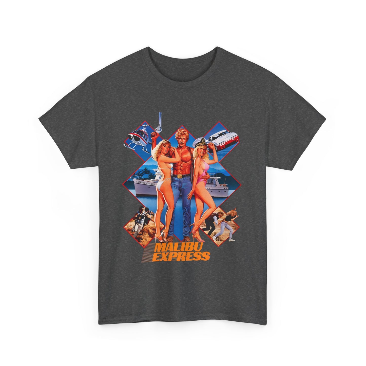 1985 malibu express movie poster tshirt