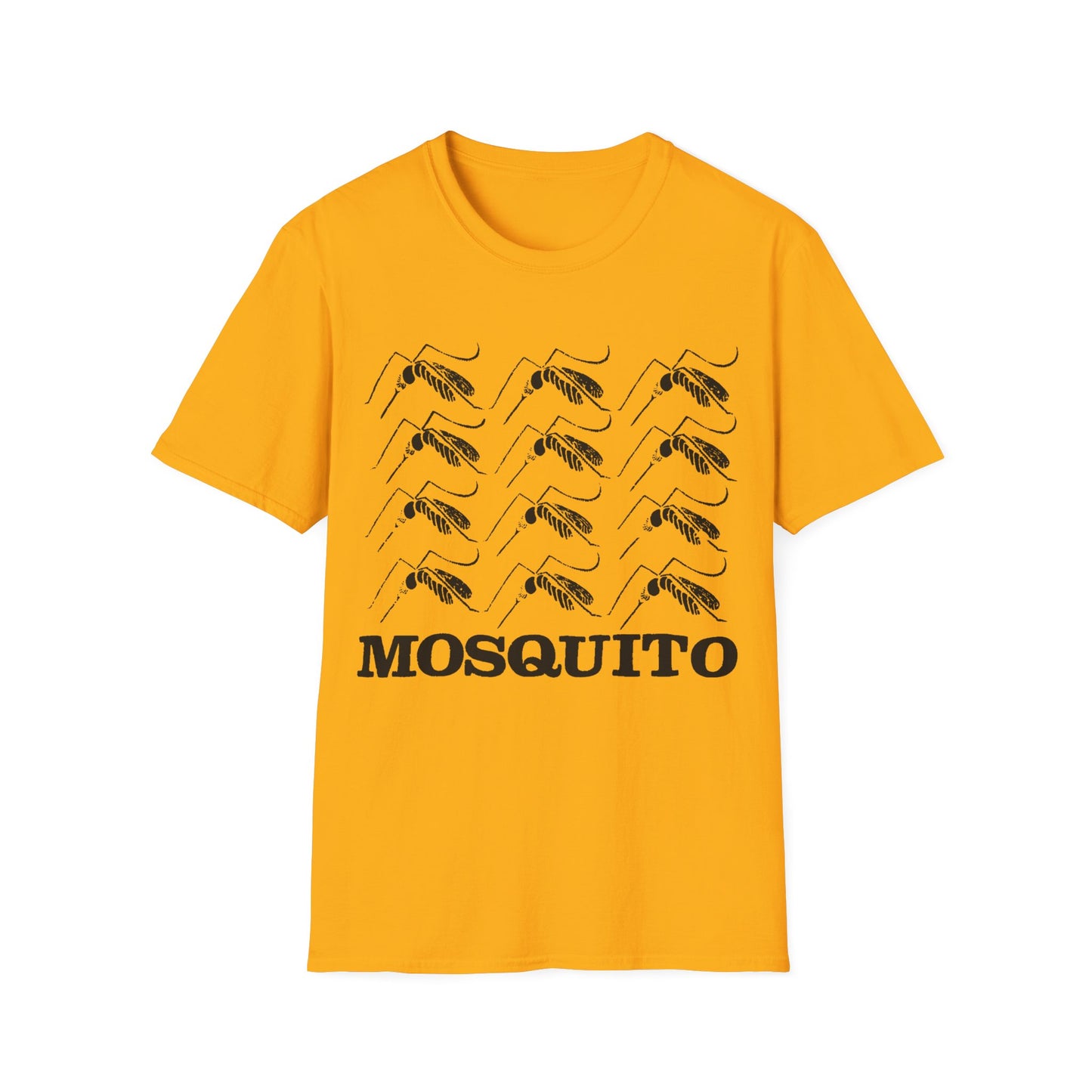 mosquito reproduction black design tshirt