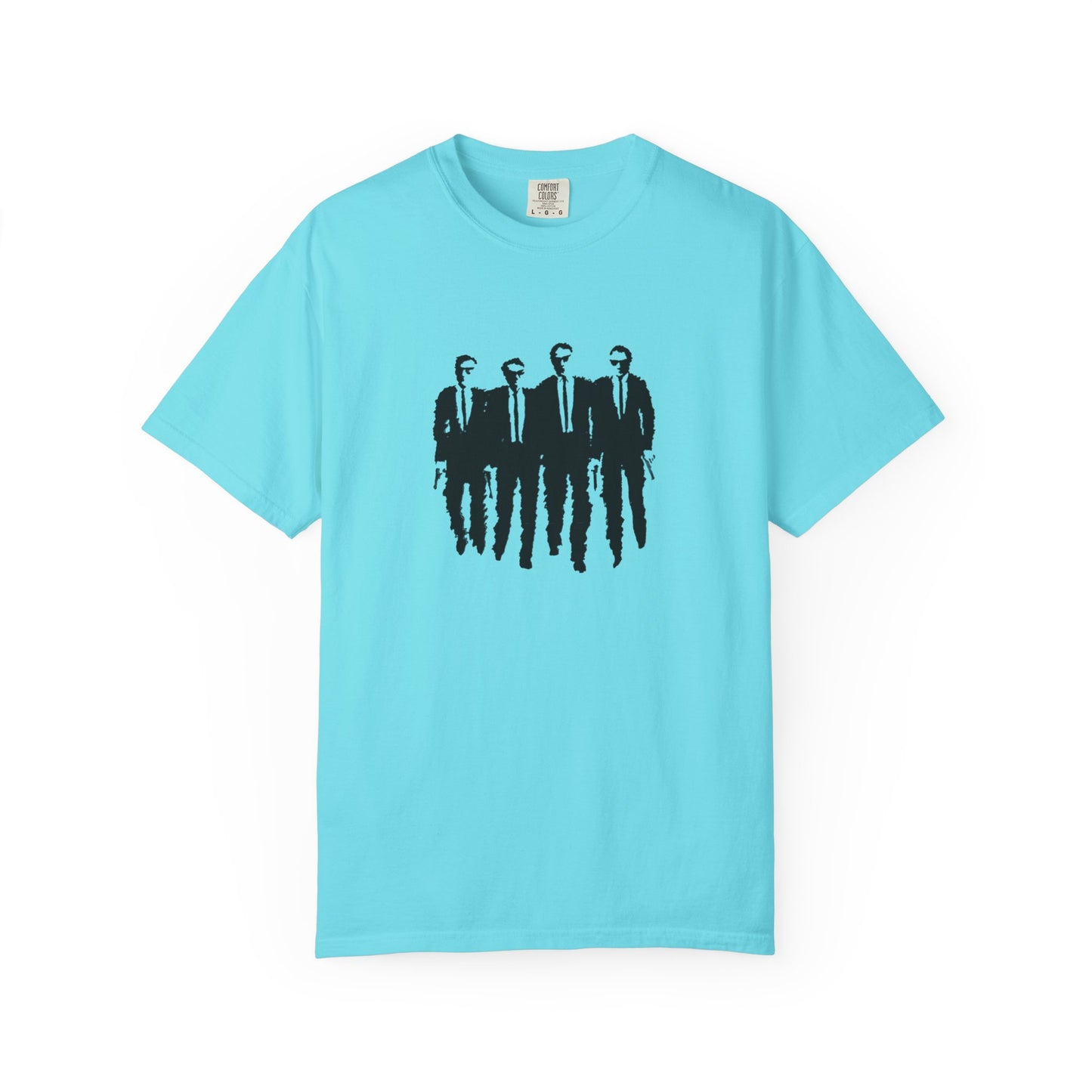 reservoir dogs vhs cover graphic tshirt on comfort colors