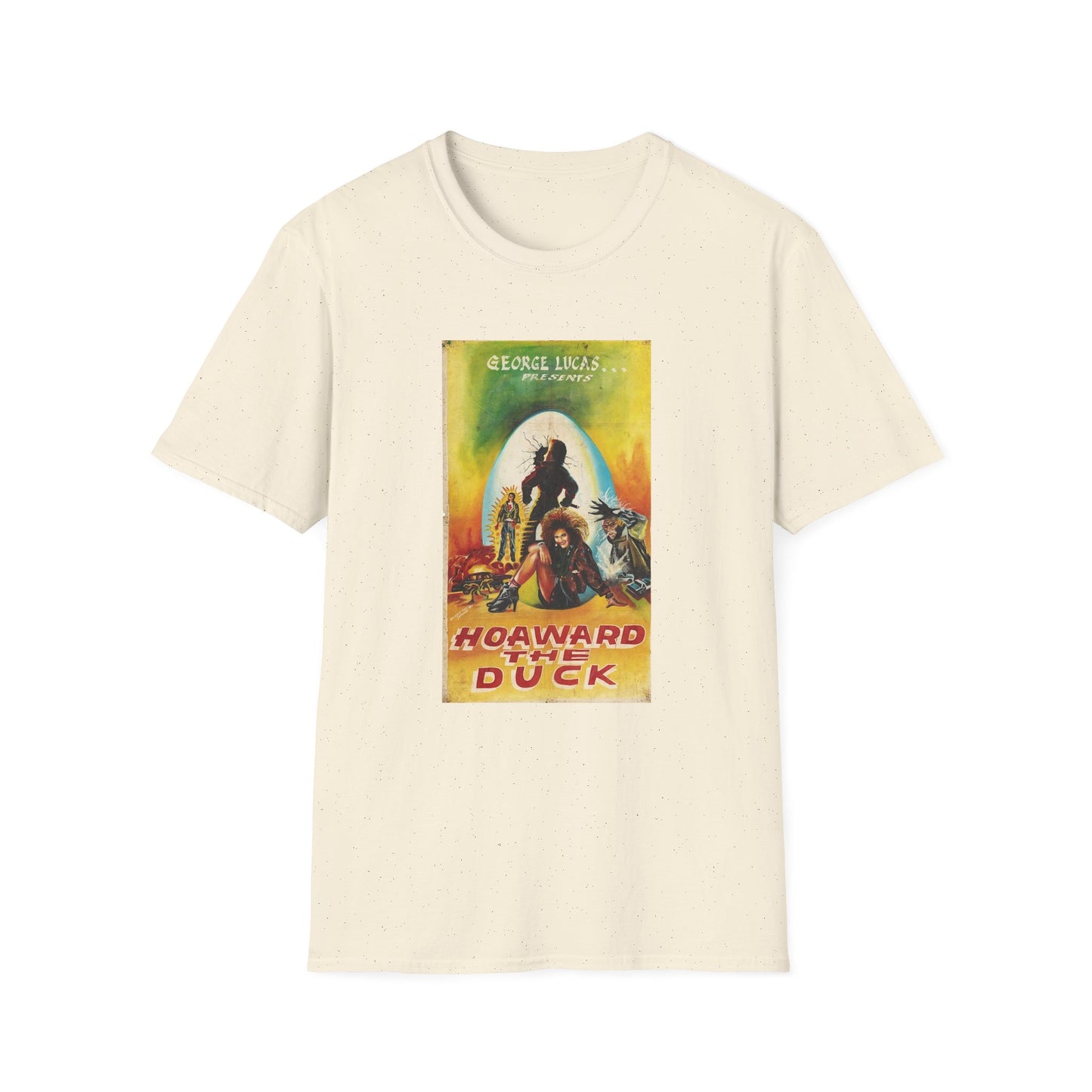 howard the duck ghanaian movie poster tshirt