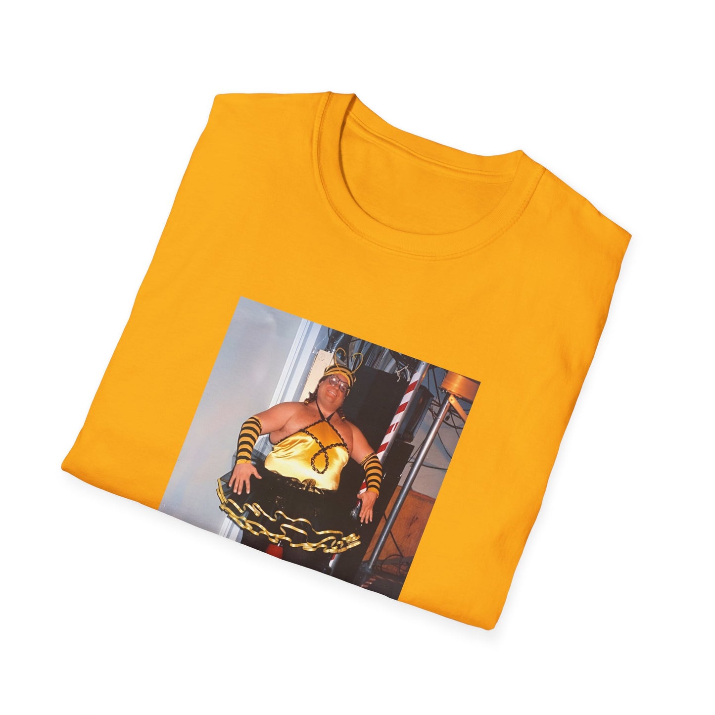 chris farley bumble bee photo tshirt