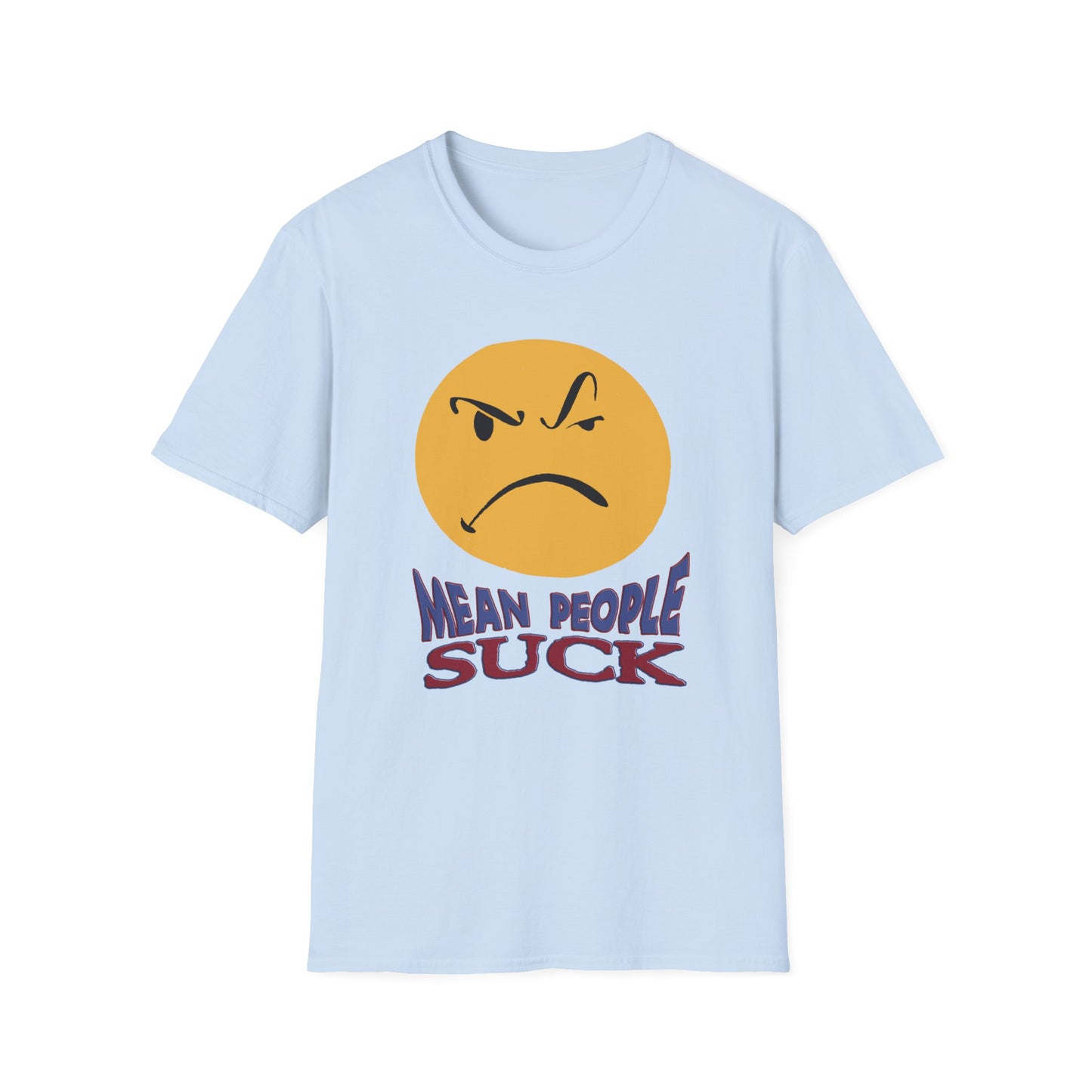 1990s graphic "mean people suck" tshirt