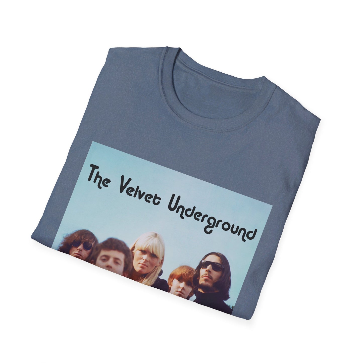 the velvet underground band photo in colour tshirt