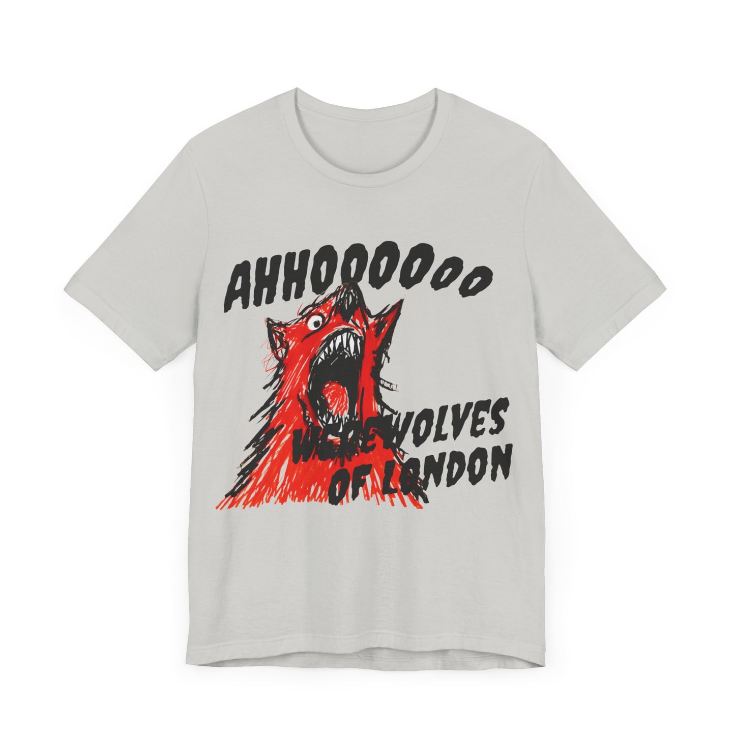 ahoooooo werewolves of london werewolf tshirt