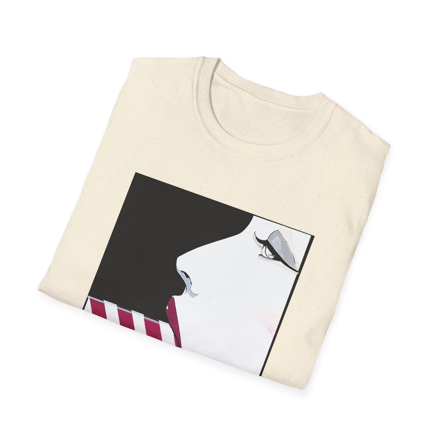 patrick nagel candy cane tshirt