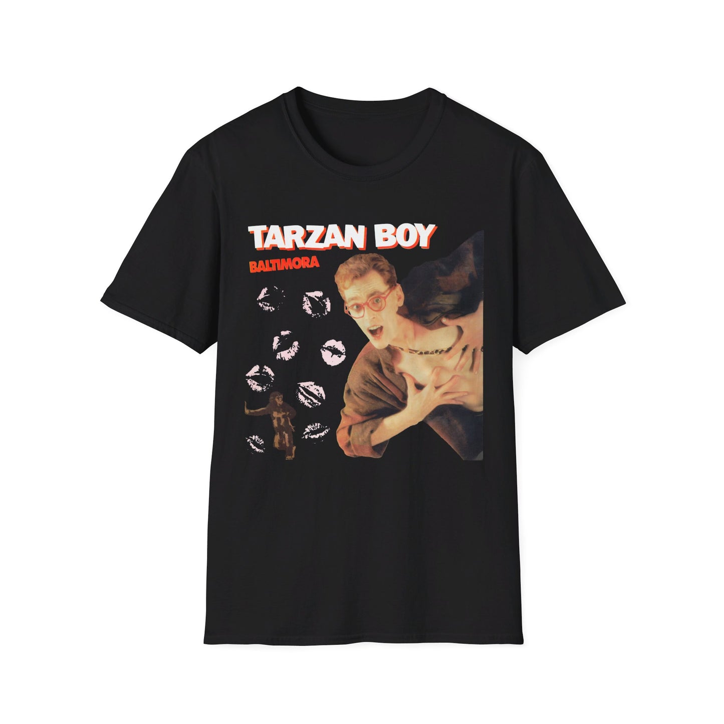 1985 tarzan boy single by baltimora tshirt