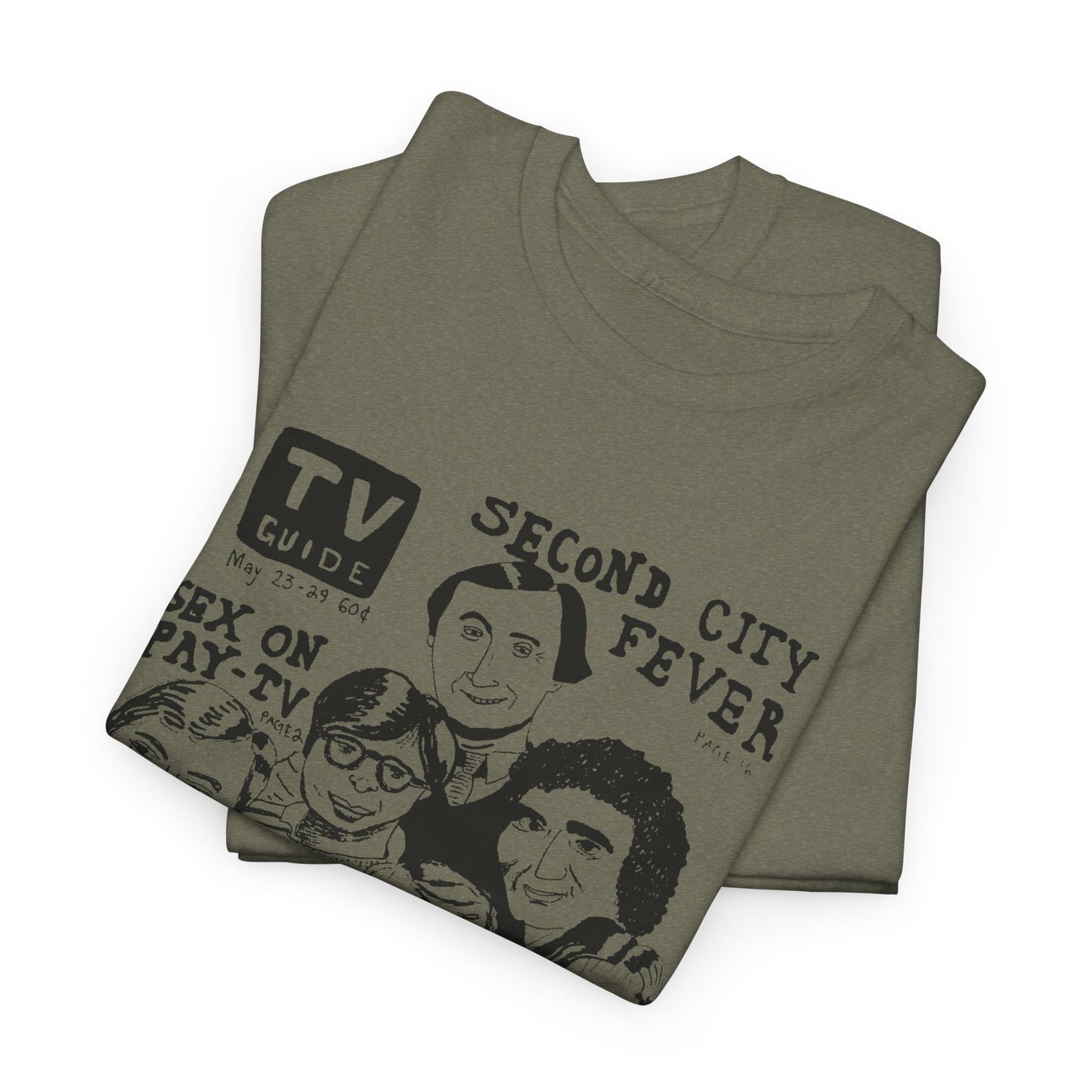 sctv tv guide original sketch tshirt