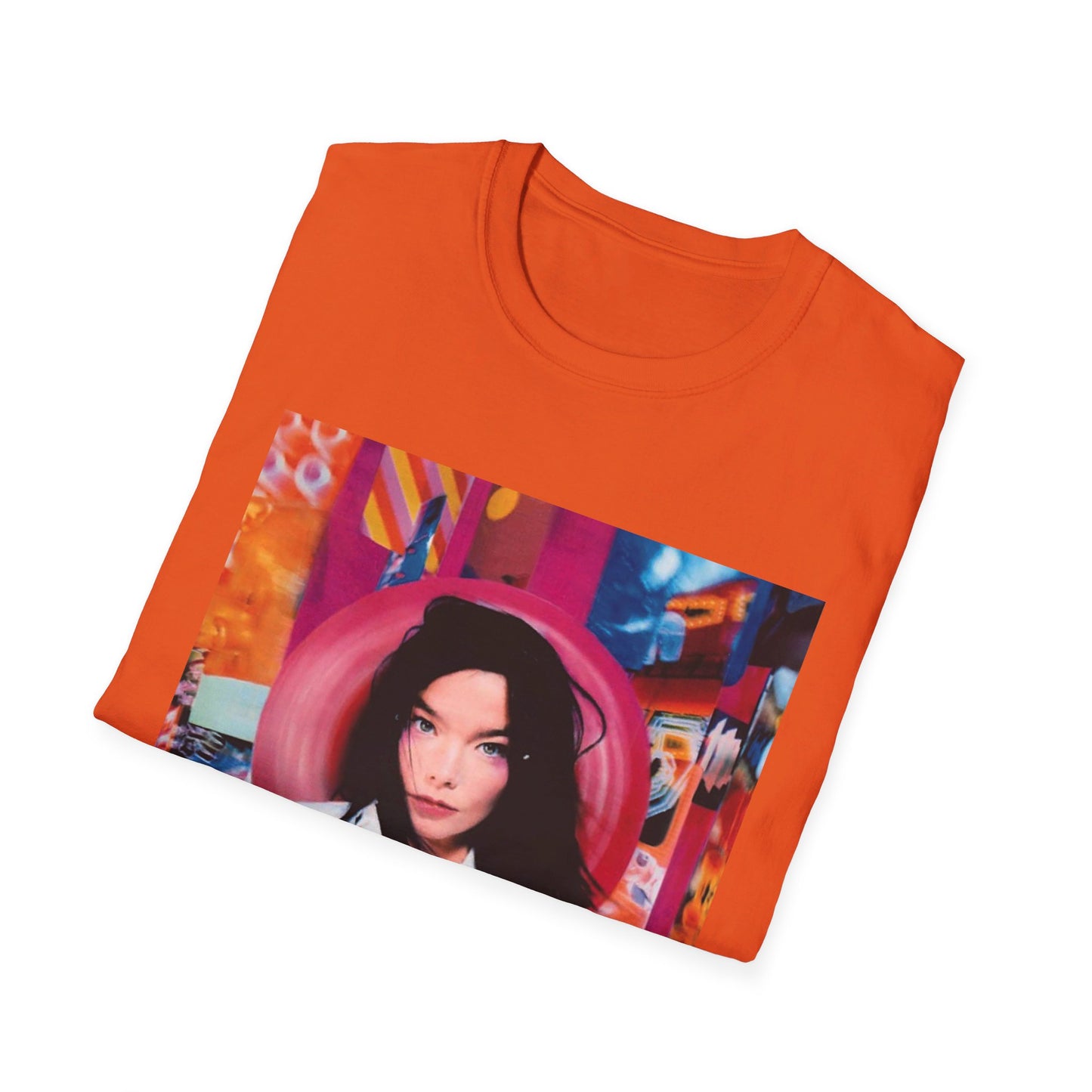 bjork 1995 post album tshirt