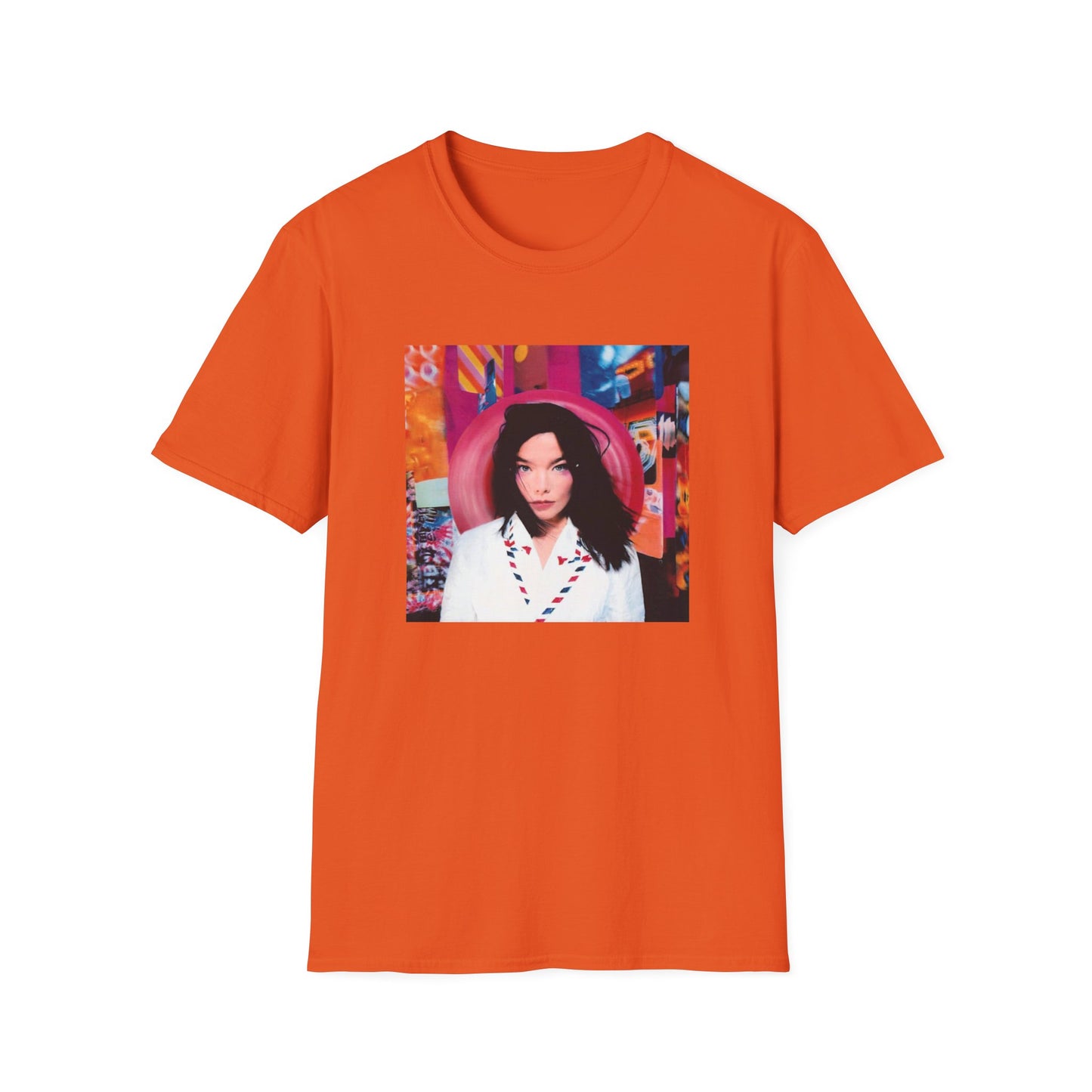 bjork 1995 post album tshirt