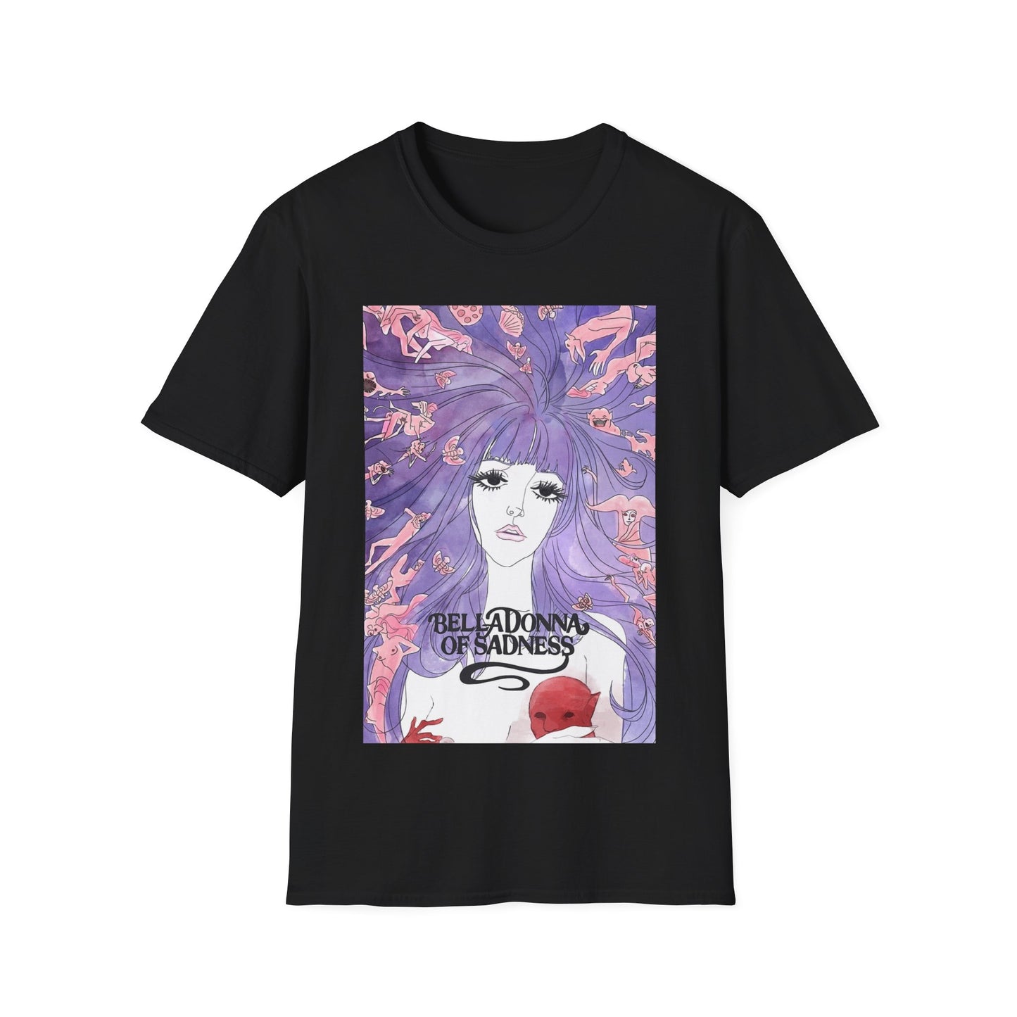 1973 animated film belladonna of sadness movie poster tshirt