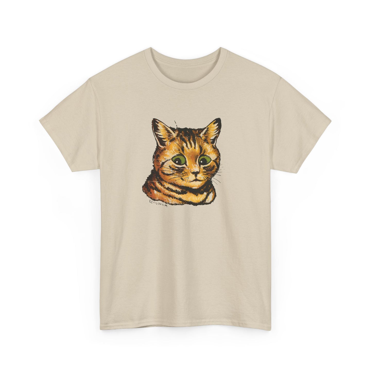 louis wain anthropomorphised cat painting orange cat