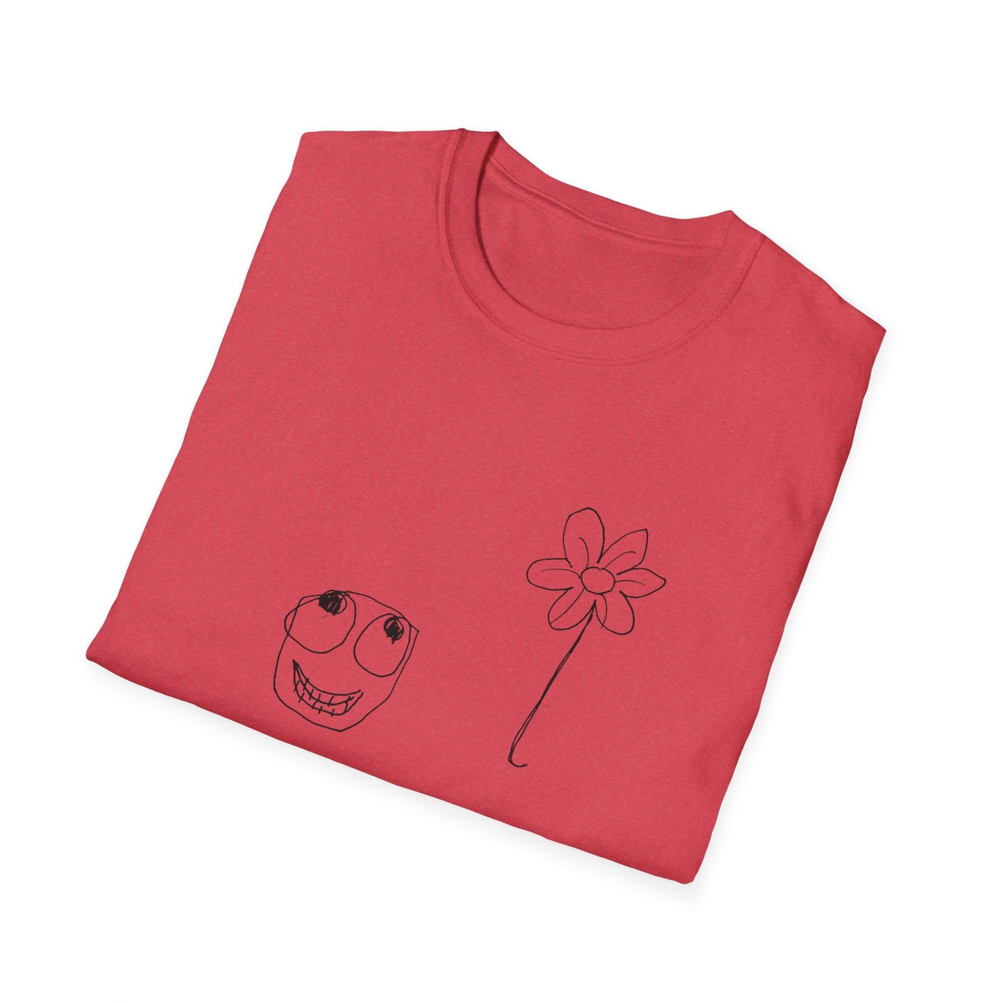 original drawing happy little guy tshirt