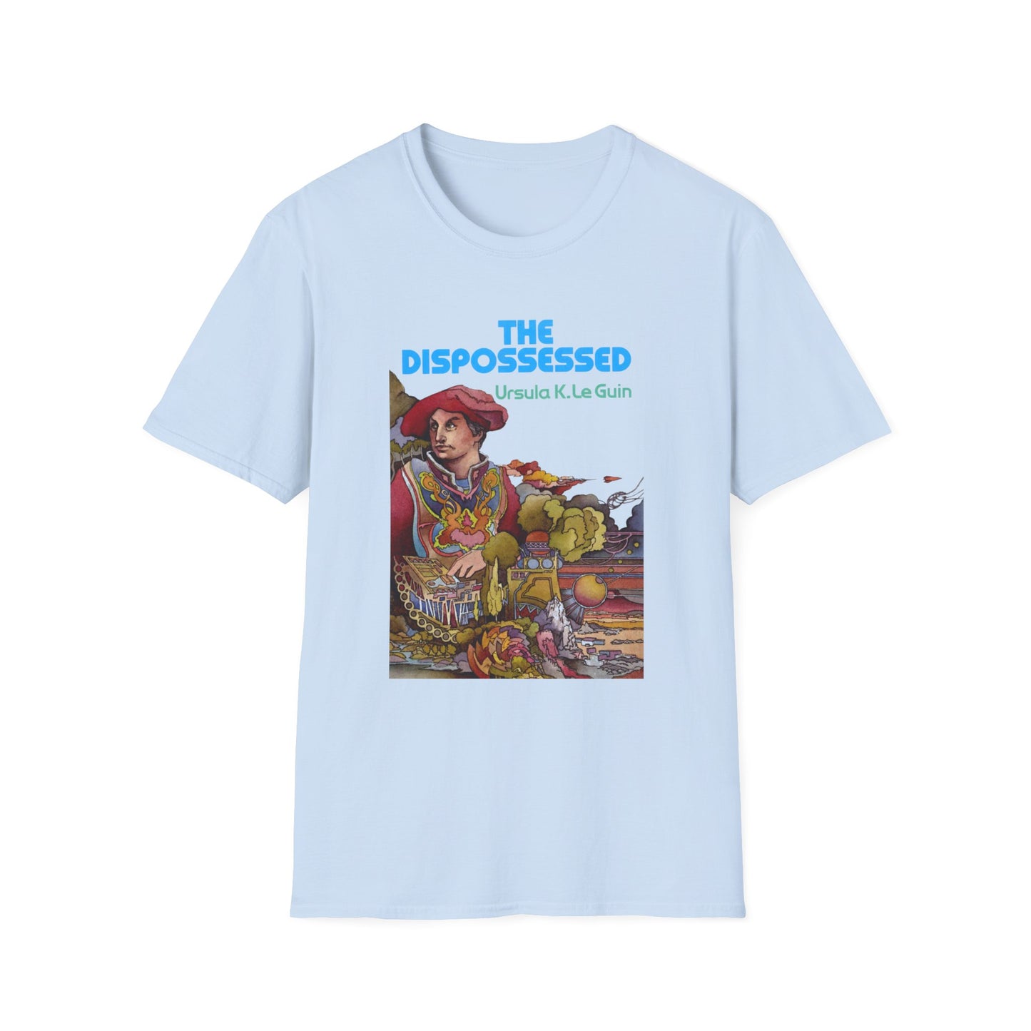 the dispossessed by ursula k le guin book cover tshirt