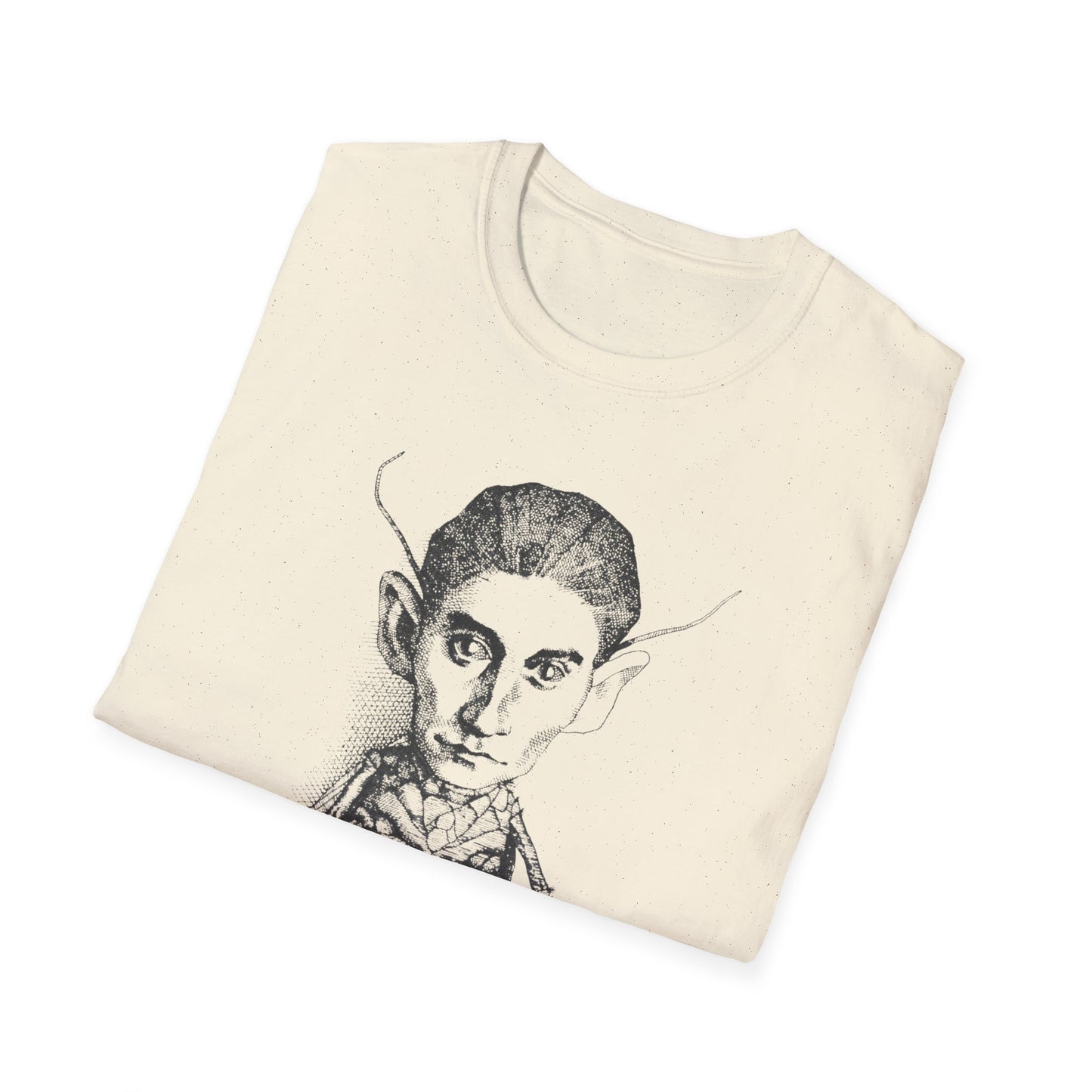 1970s drawing of franz kafka by rogelio naranjo tshirt