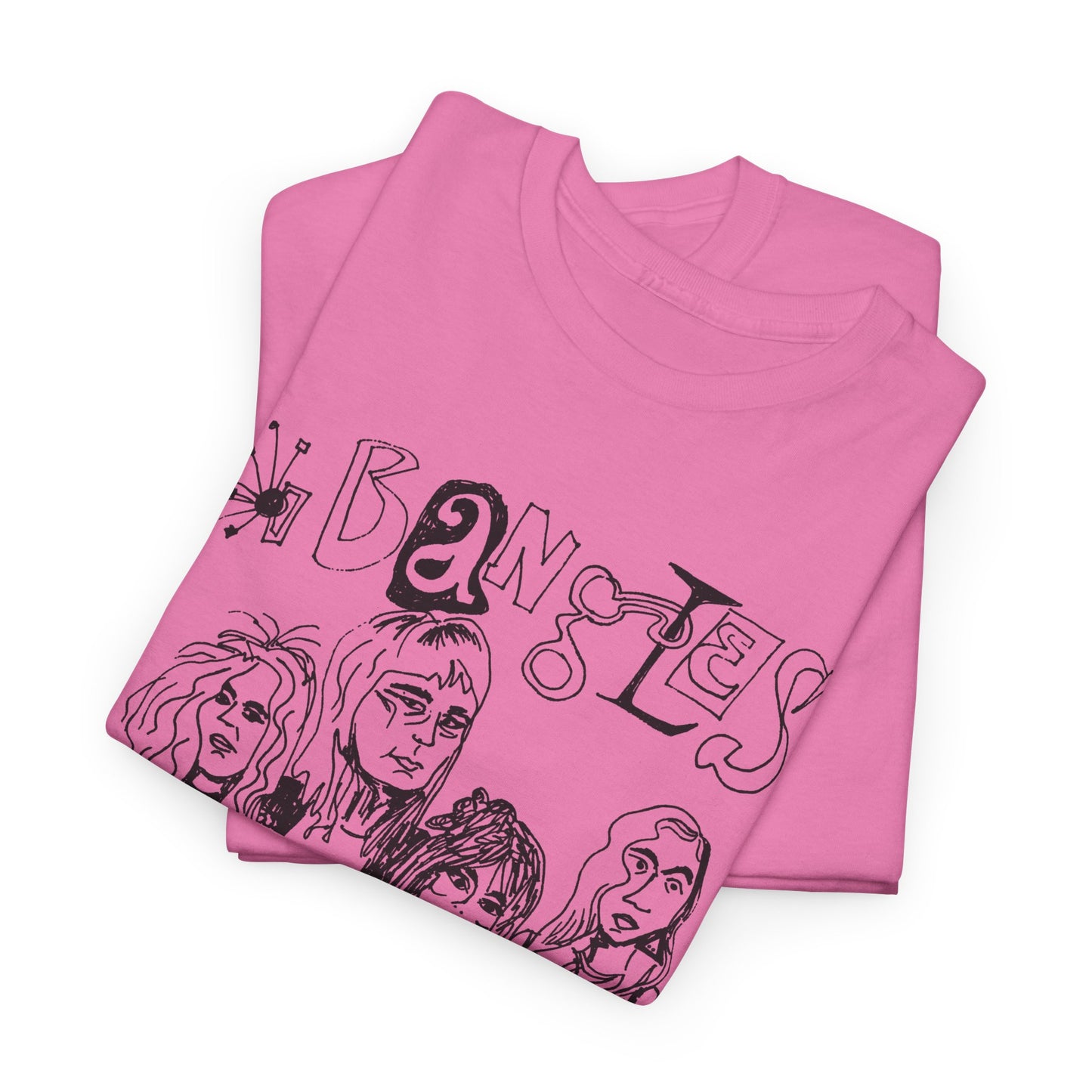 the bangles band original drawing tshirt