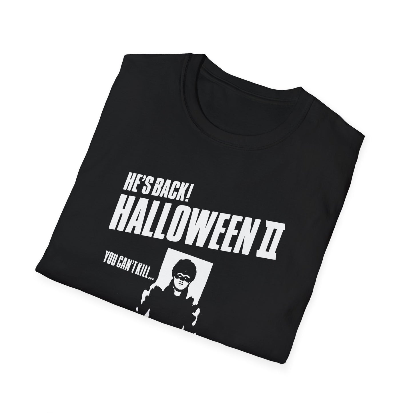 halloween 2 tv guide ad graphic tshirt