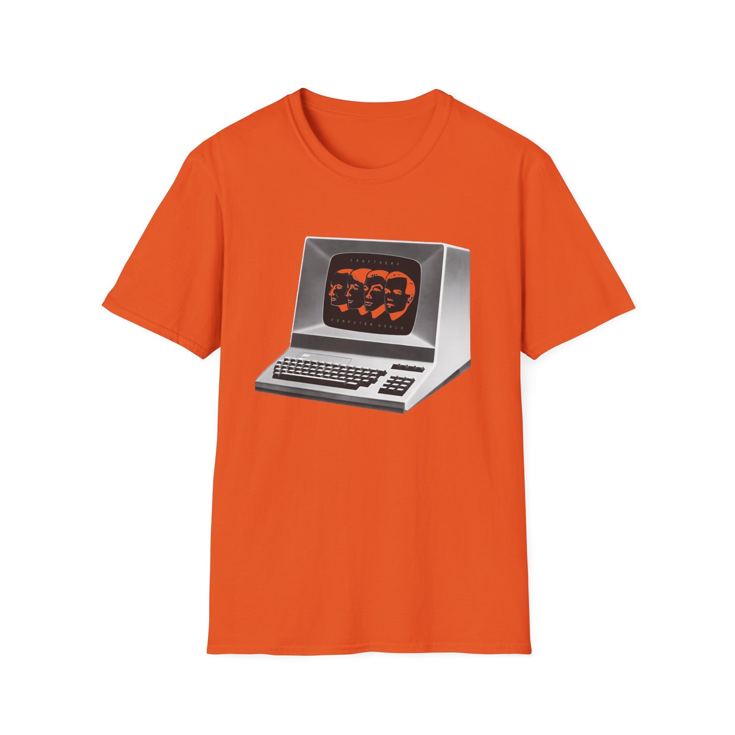 kraftwerk 1981 computer world album custom colour tshirt