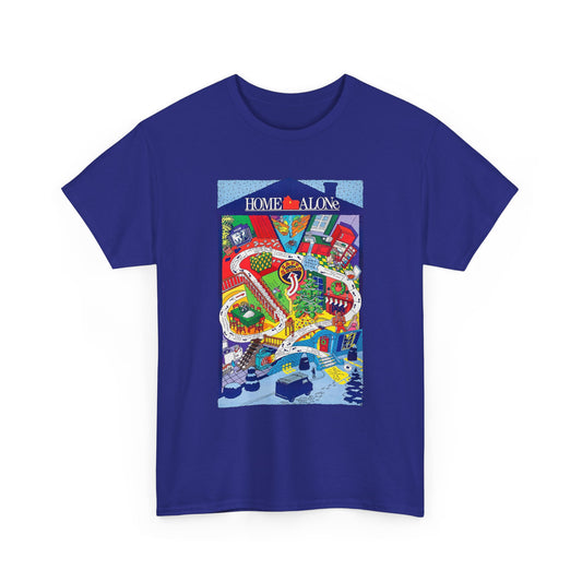 1990 home alone battle plan poster tshirt