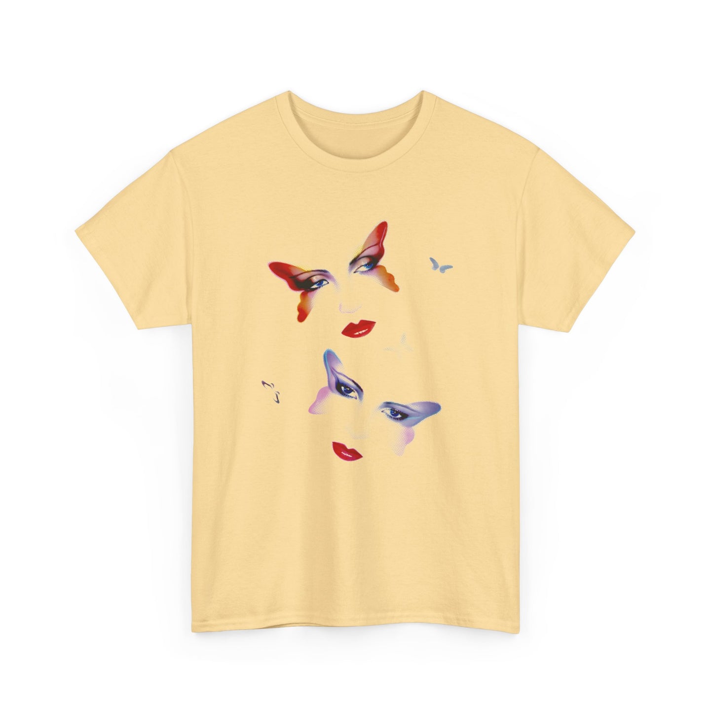 1980 butterflies by pater sato reproduction tshirt