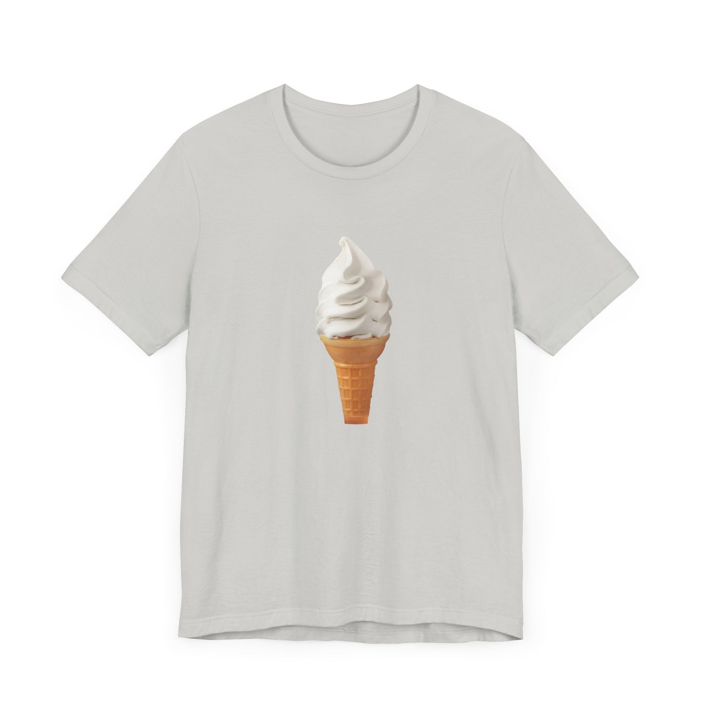 soft vanilla ice cream cone tshirt