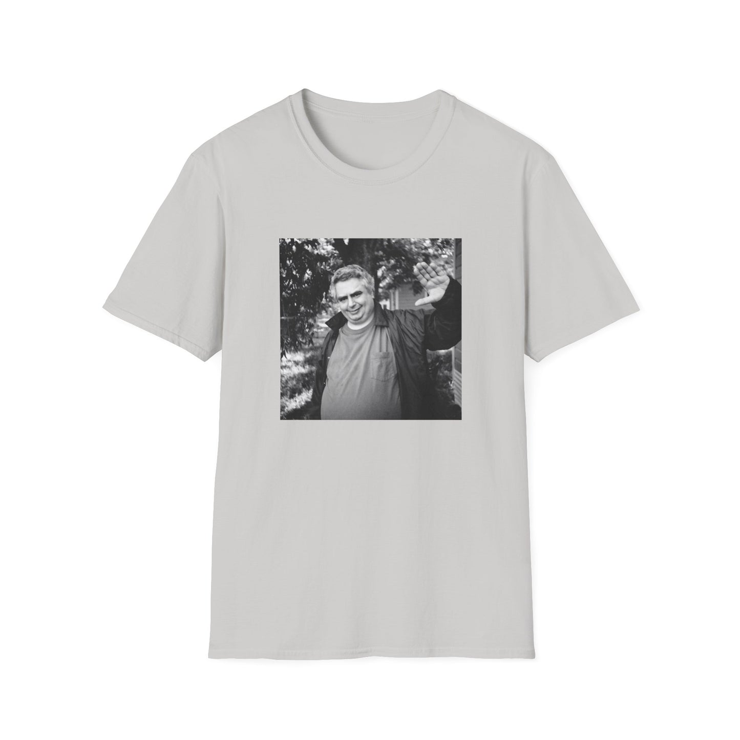 daniel johnston waving hello tshirt