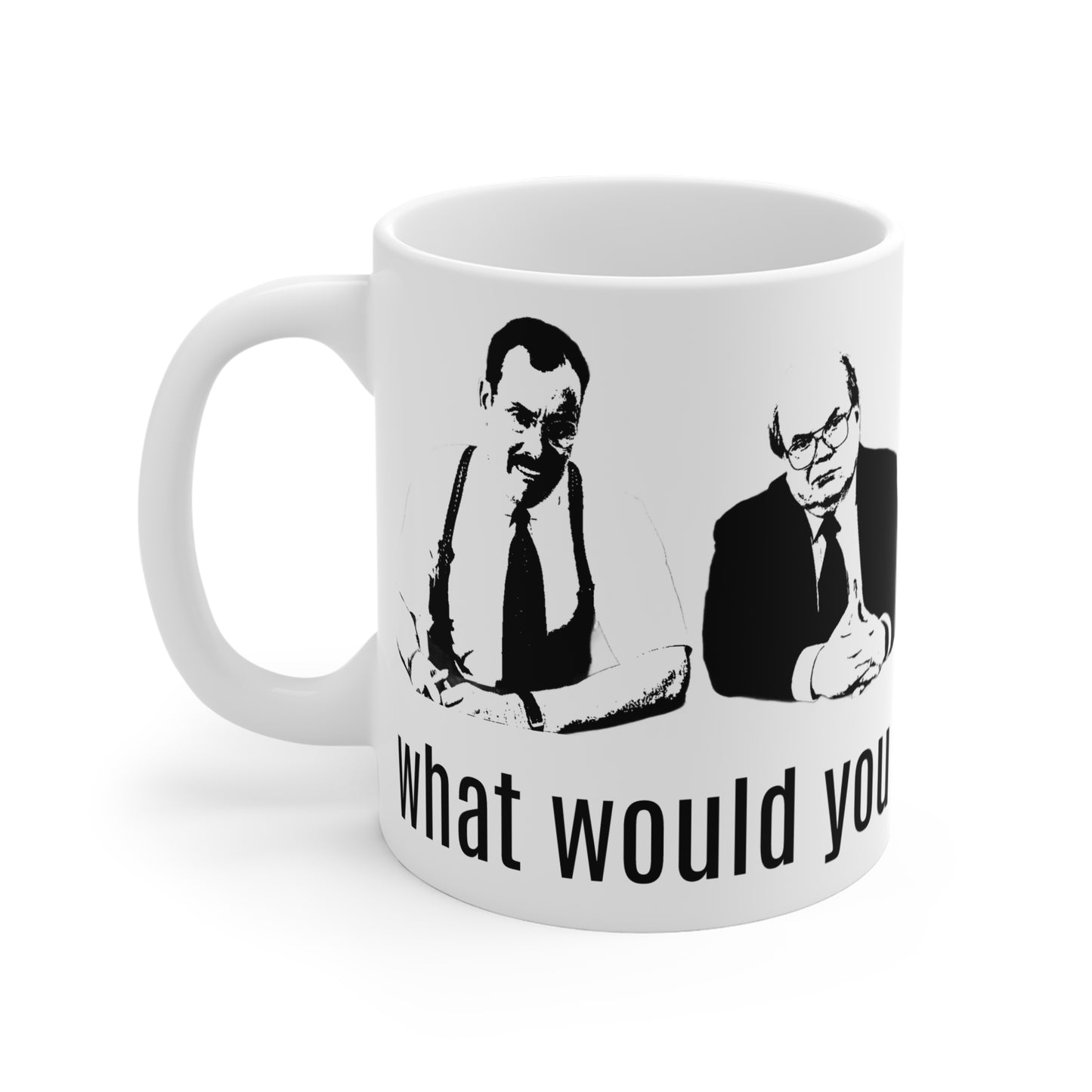 the bobs office space "what would you say... you do here?" coffee mug