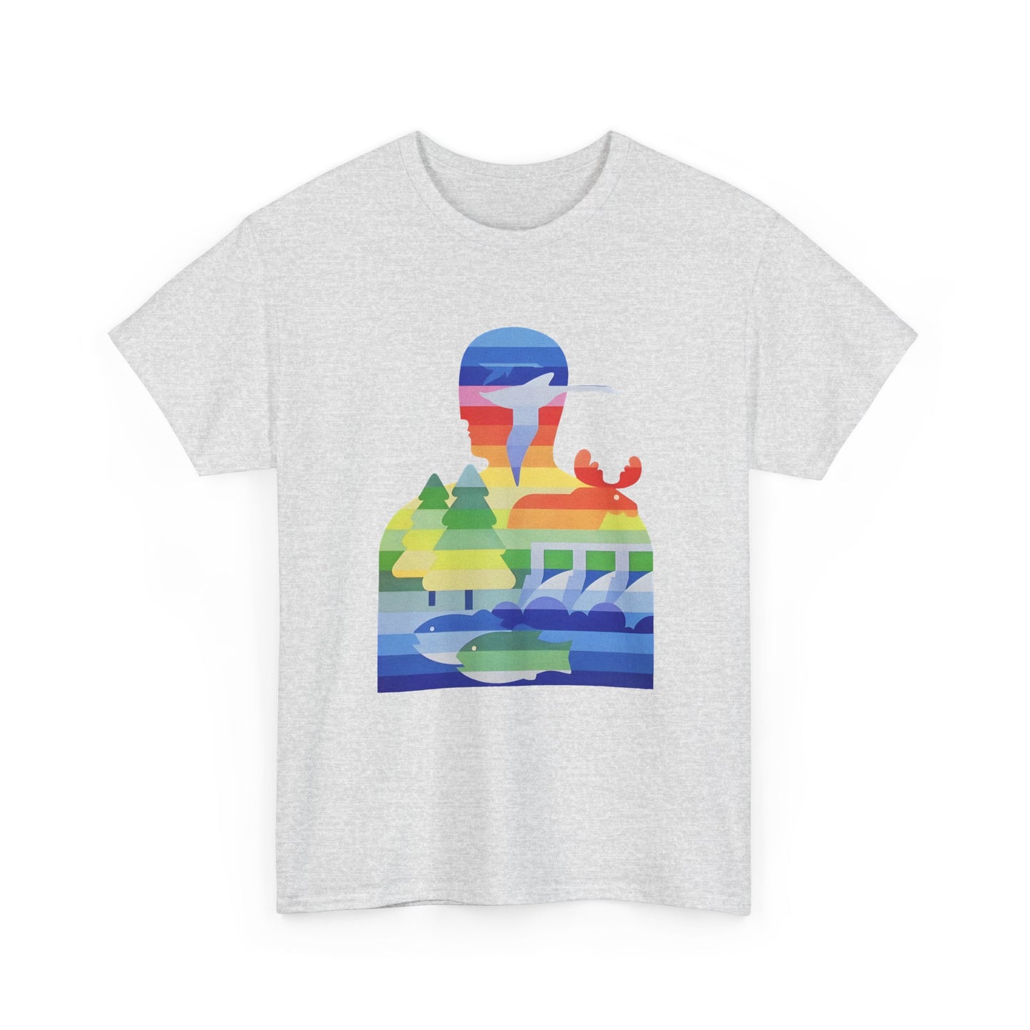 1970s environment and climate change canada graphic reproduction tshirt
