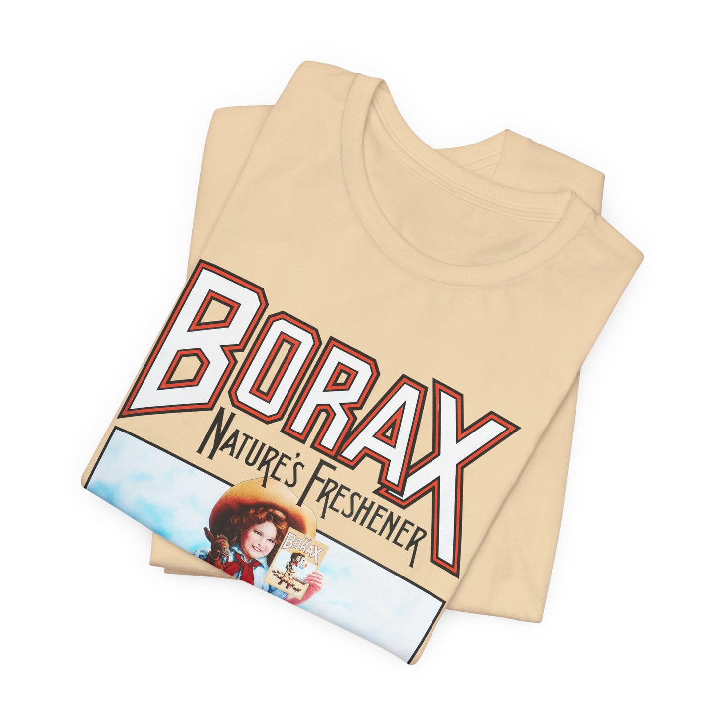 borax nature''s freshener 20 mule team detergent classic logo tshirt