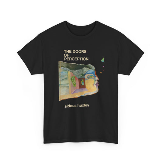 the doors of perception aldous huxley book cover tshirt