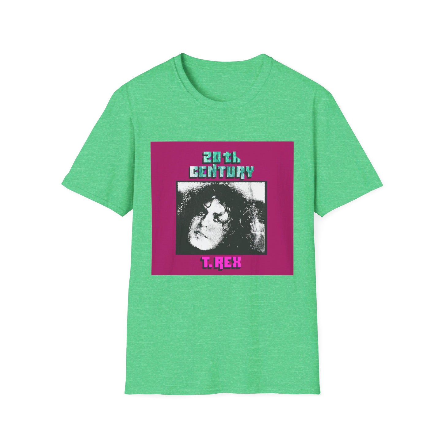 t. rex 1973 20th century alternate colour album tshirt