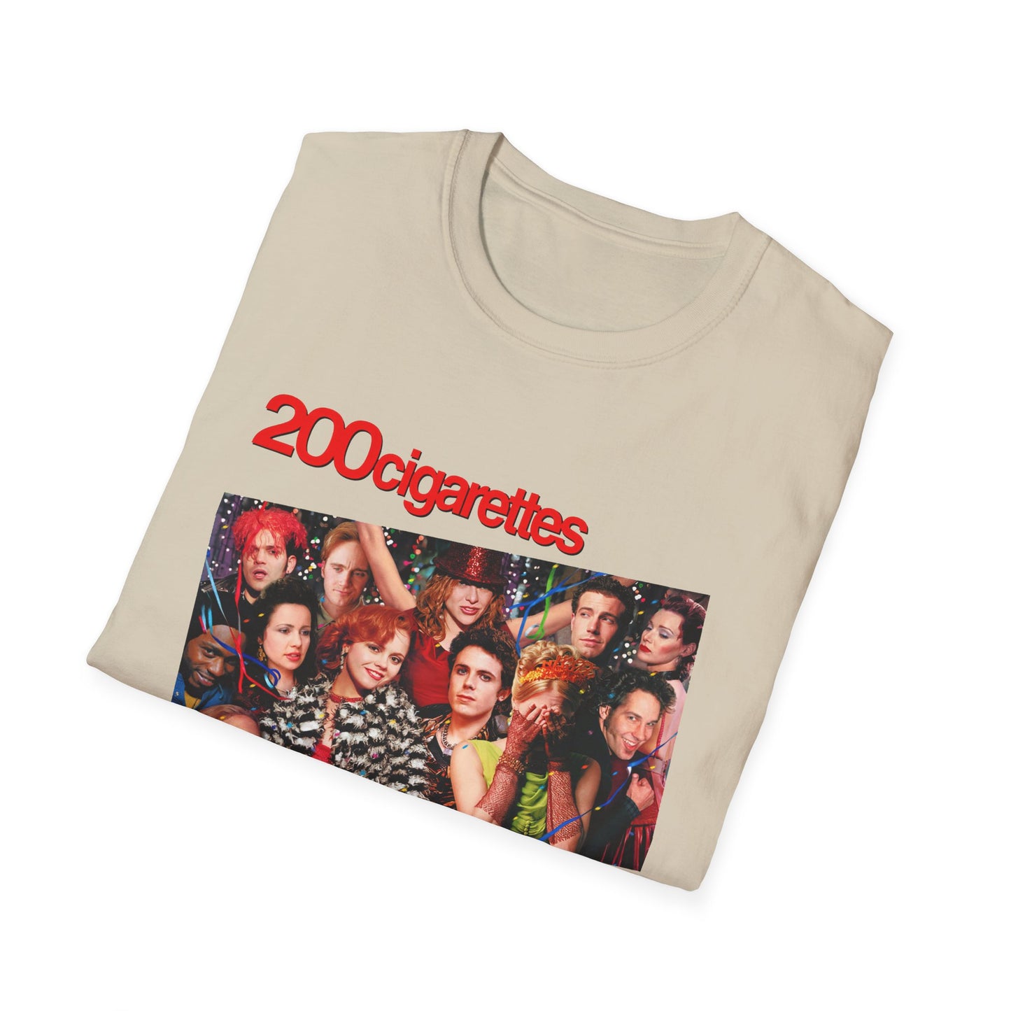 1999 movie poster tshirt 200 cigarettes