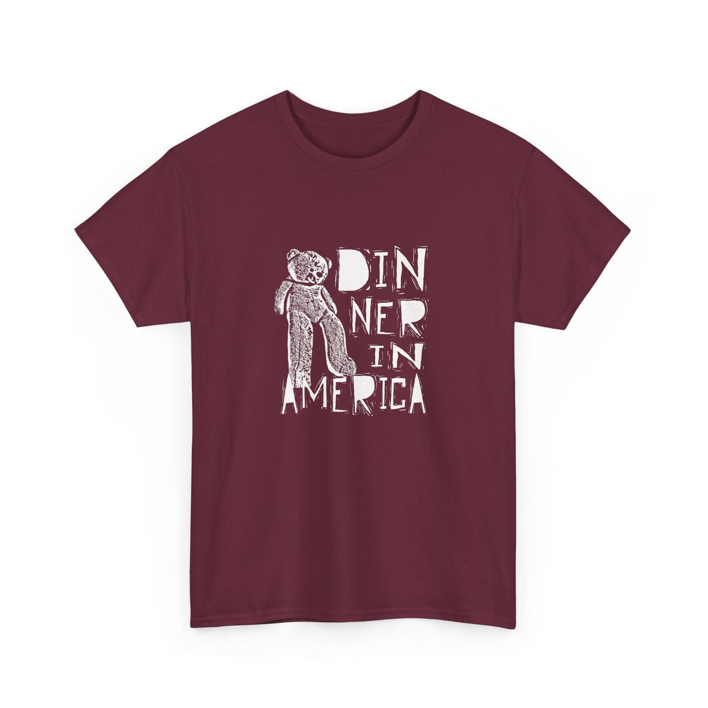 dinner in america fan art xerox bear tshirt