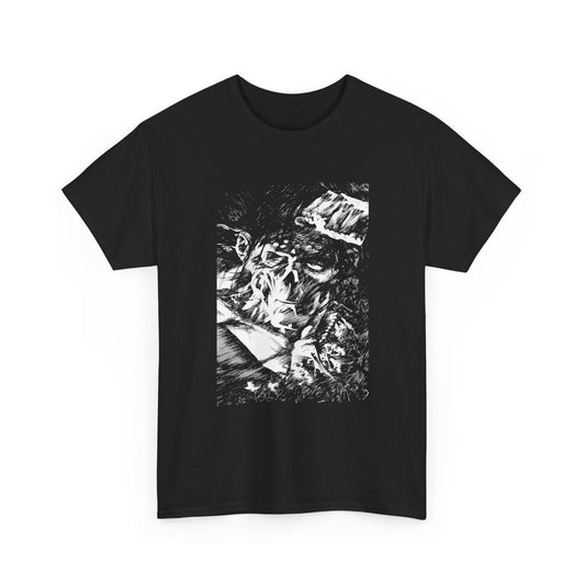 1983 cover for mary shelley's frankenstein illustrated by bernie wrightson custom edit tshirt