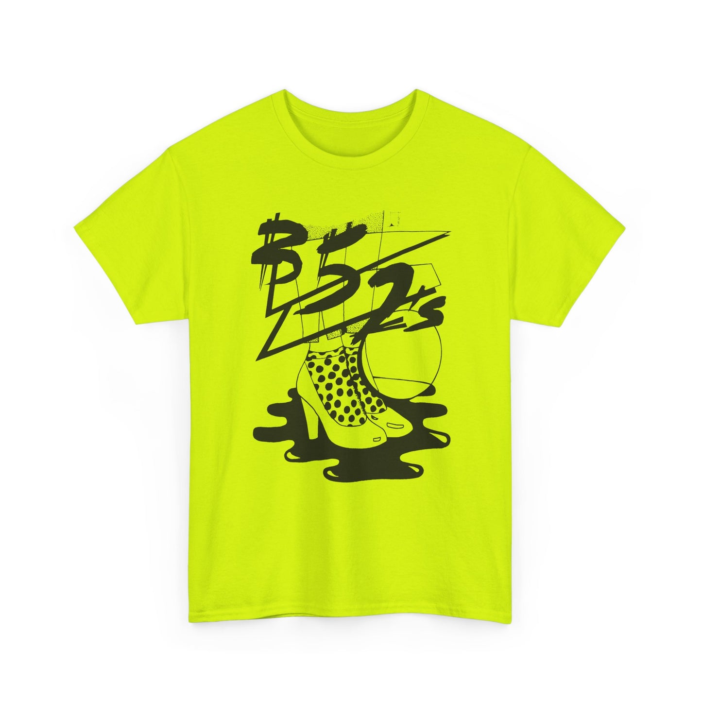 vintage b52's show poster custom reproduction tshirt