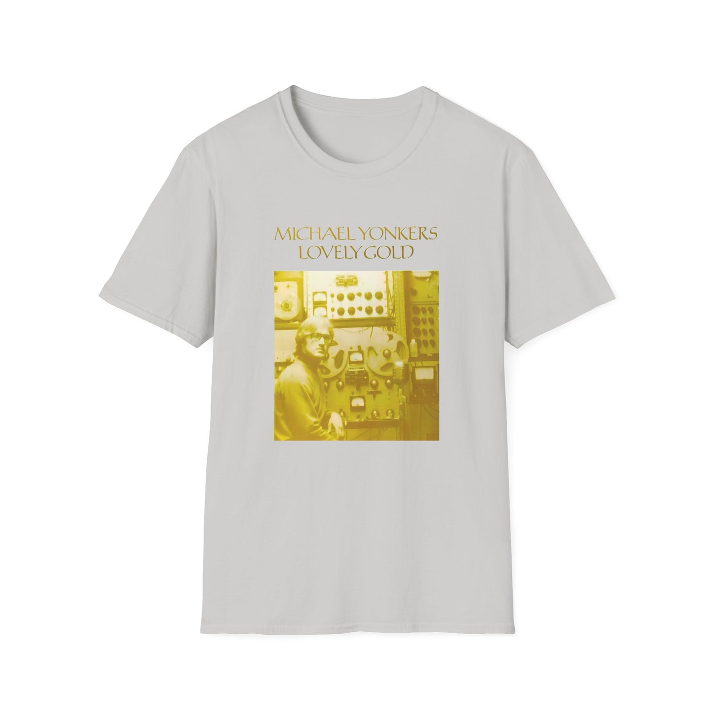 michael yonkers lovely gold album tshirt
