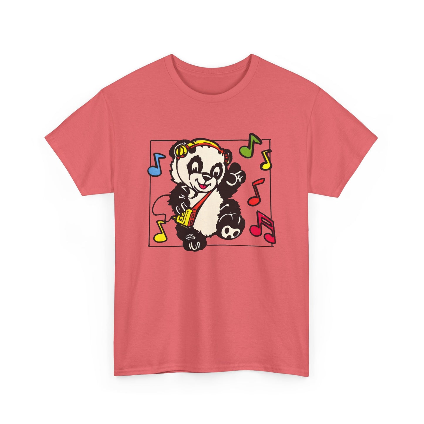 vintage 1980s dancing panda graphic reproduction tshirt