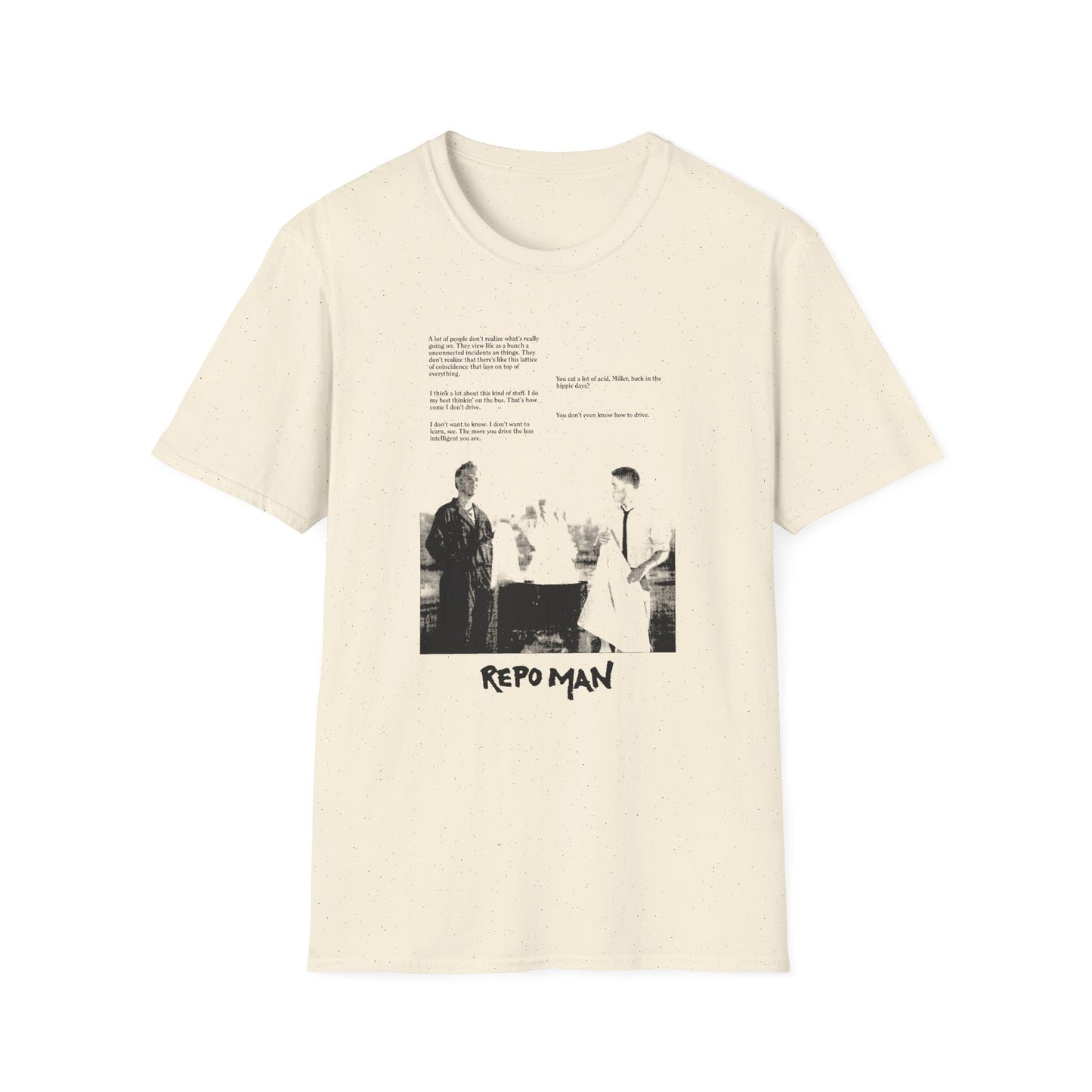 repo man otto and miller movie clip tshirt