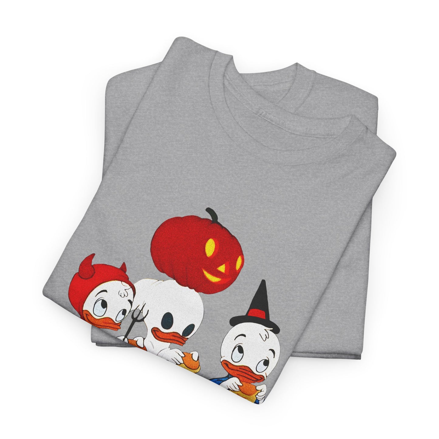 1982 huey dewey and louie halloween cartoon alternate reproduction tshirt