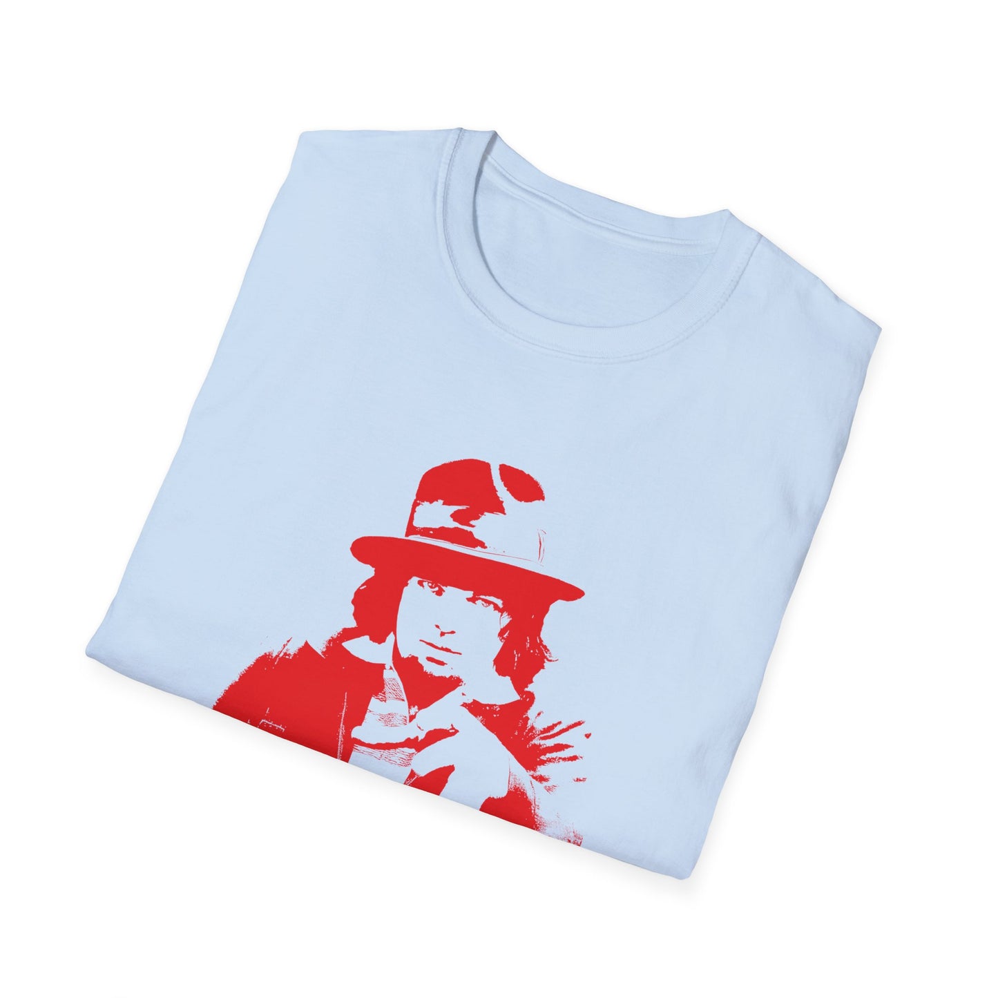captain beefheart without the trout mask red stencil tshirt